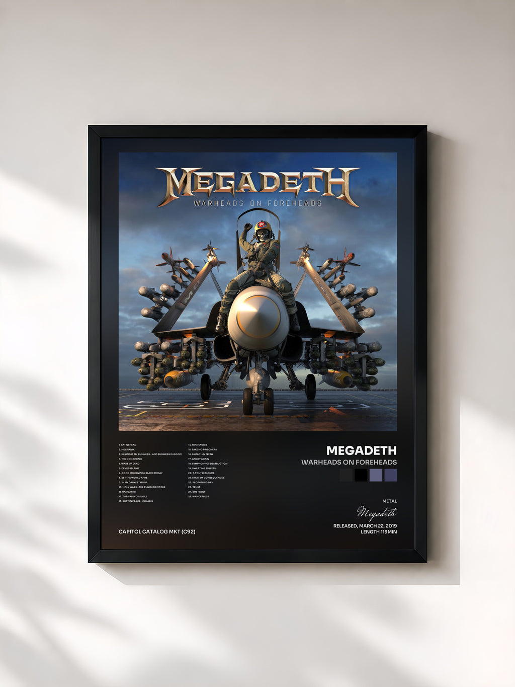 Megadeth · Warheads On Foreheads