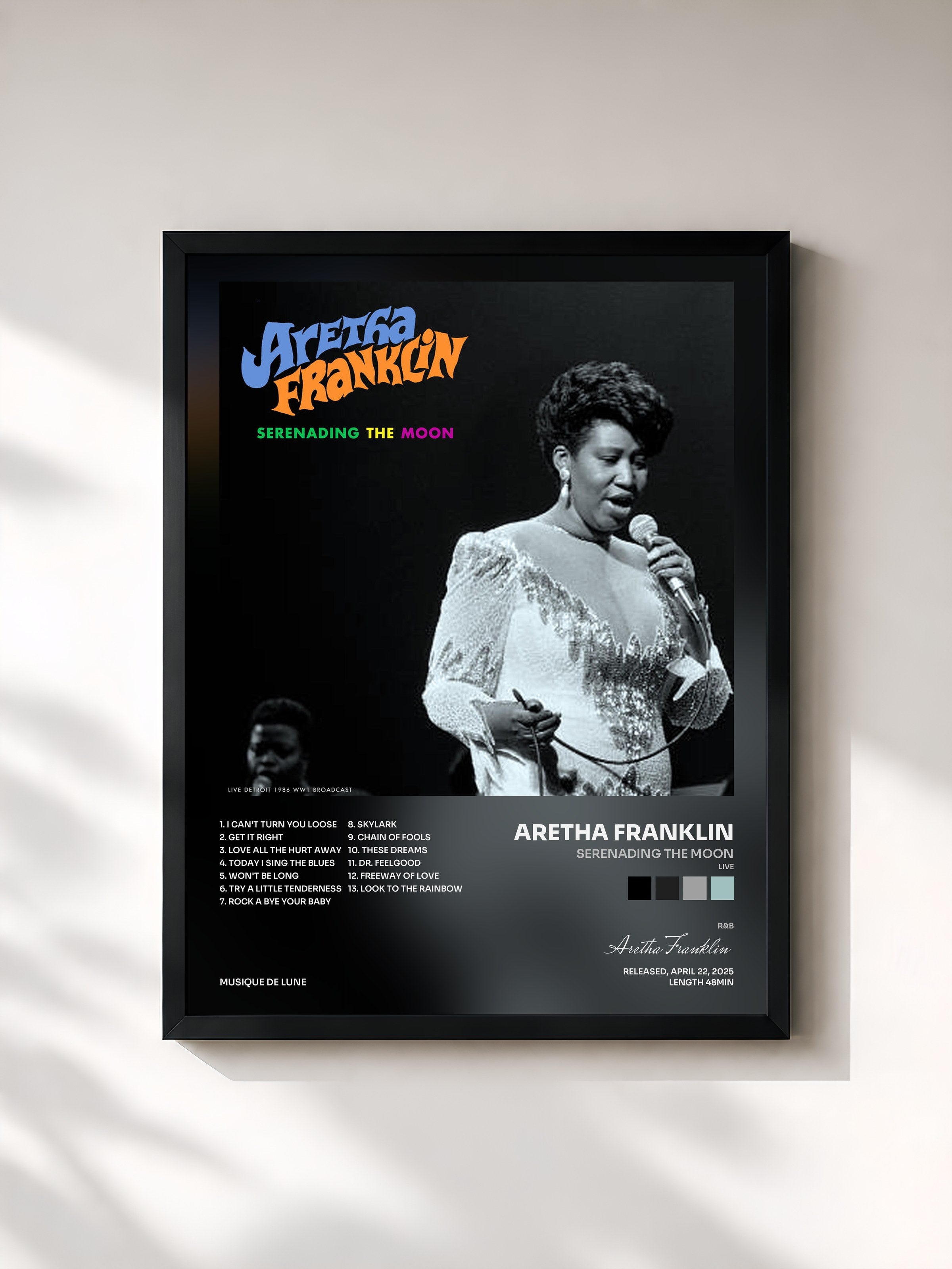 Aretha Franklin · Serenading The Moon (Live)