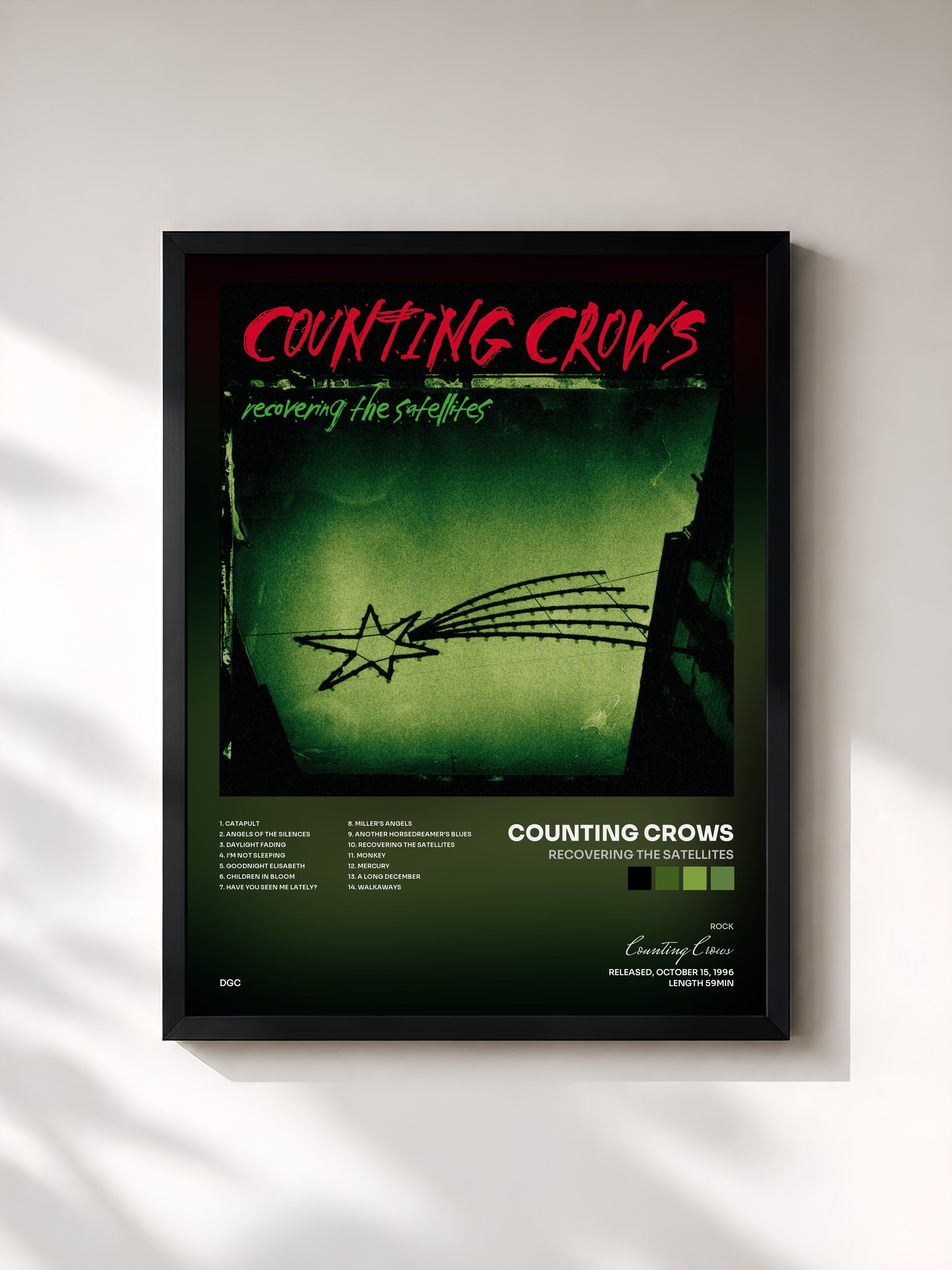 Counting Crows · Recovering The Satellites