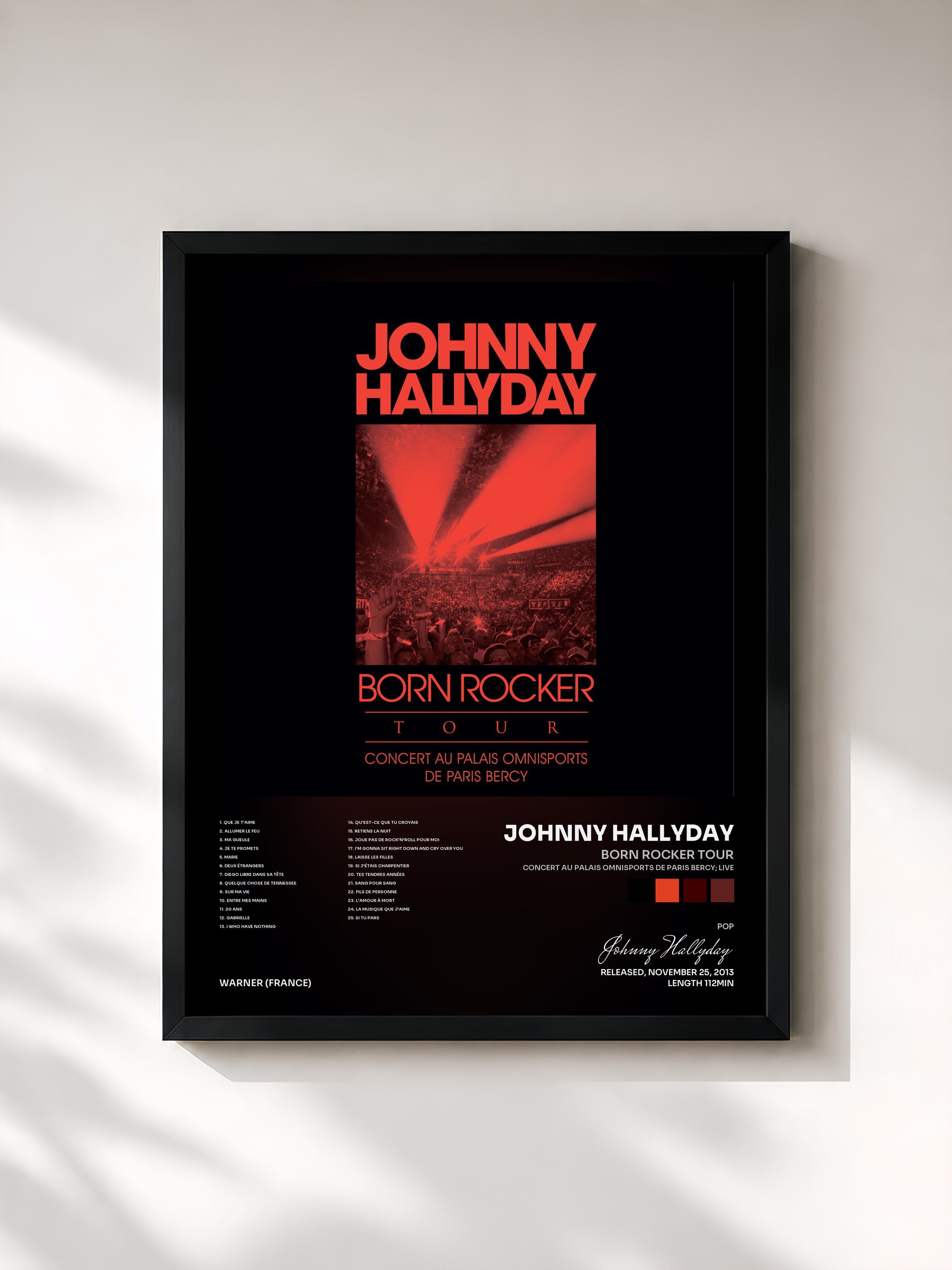 Johnny Hallyday · Born Rocker Tour (Concert au Palais Omnisports de Paris Bercy; Live)