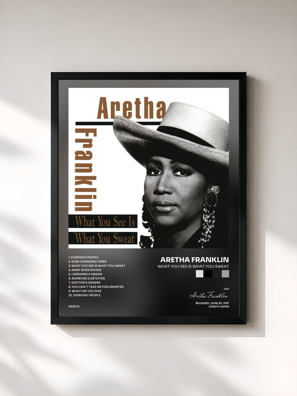 Aretha Franklin · What You See Is What You Sweat