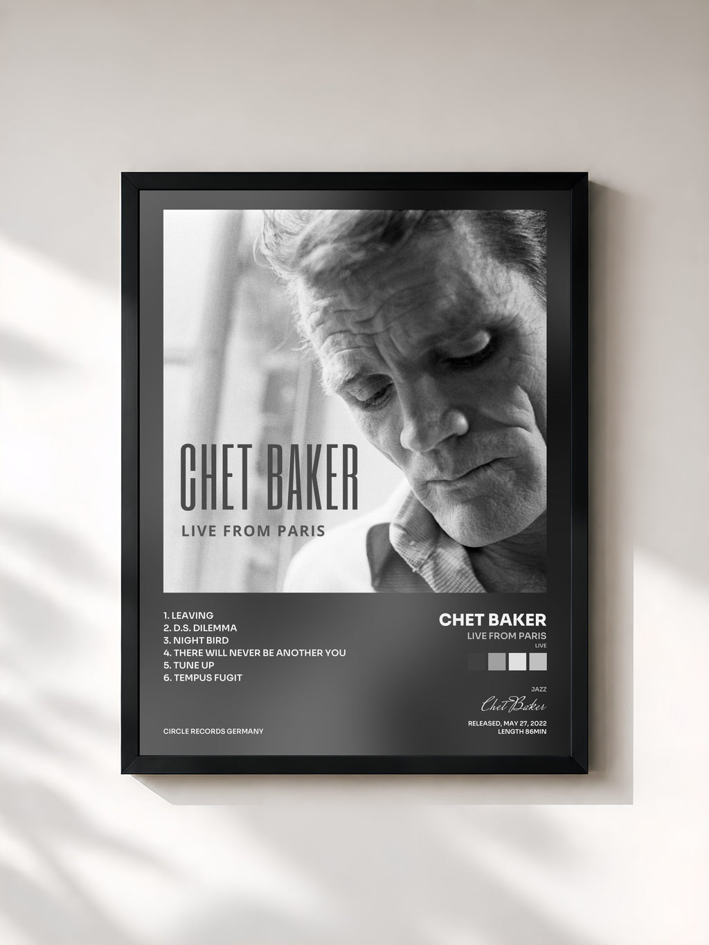 Chet Baker · Live From Paris (Live)