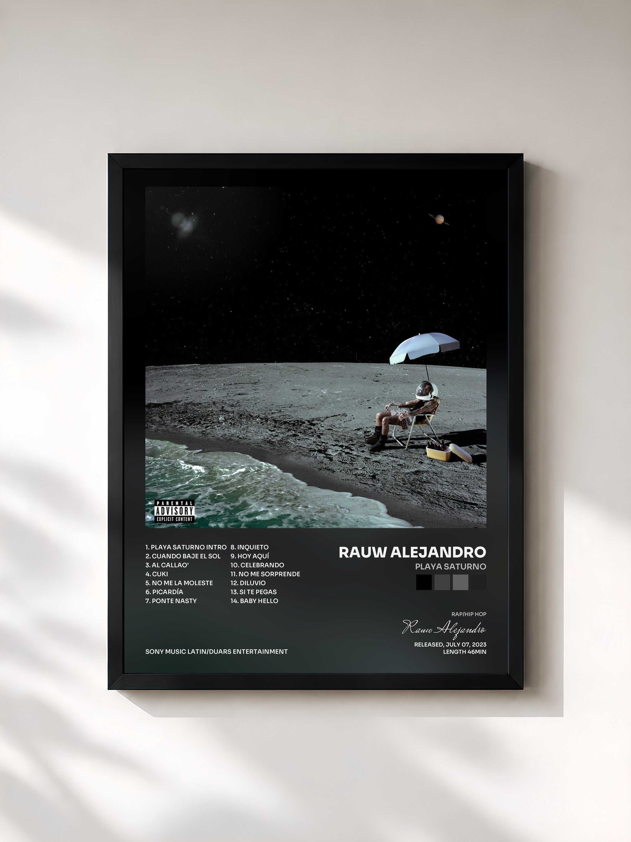 Rauw Alejandro · PLAYA SATURNO