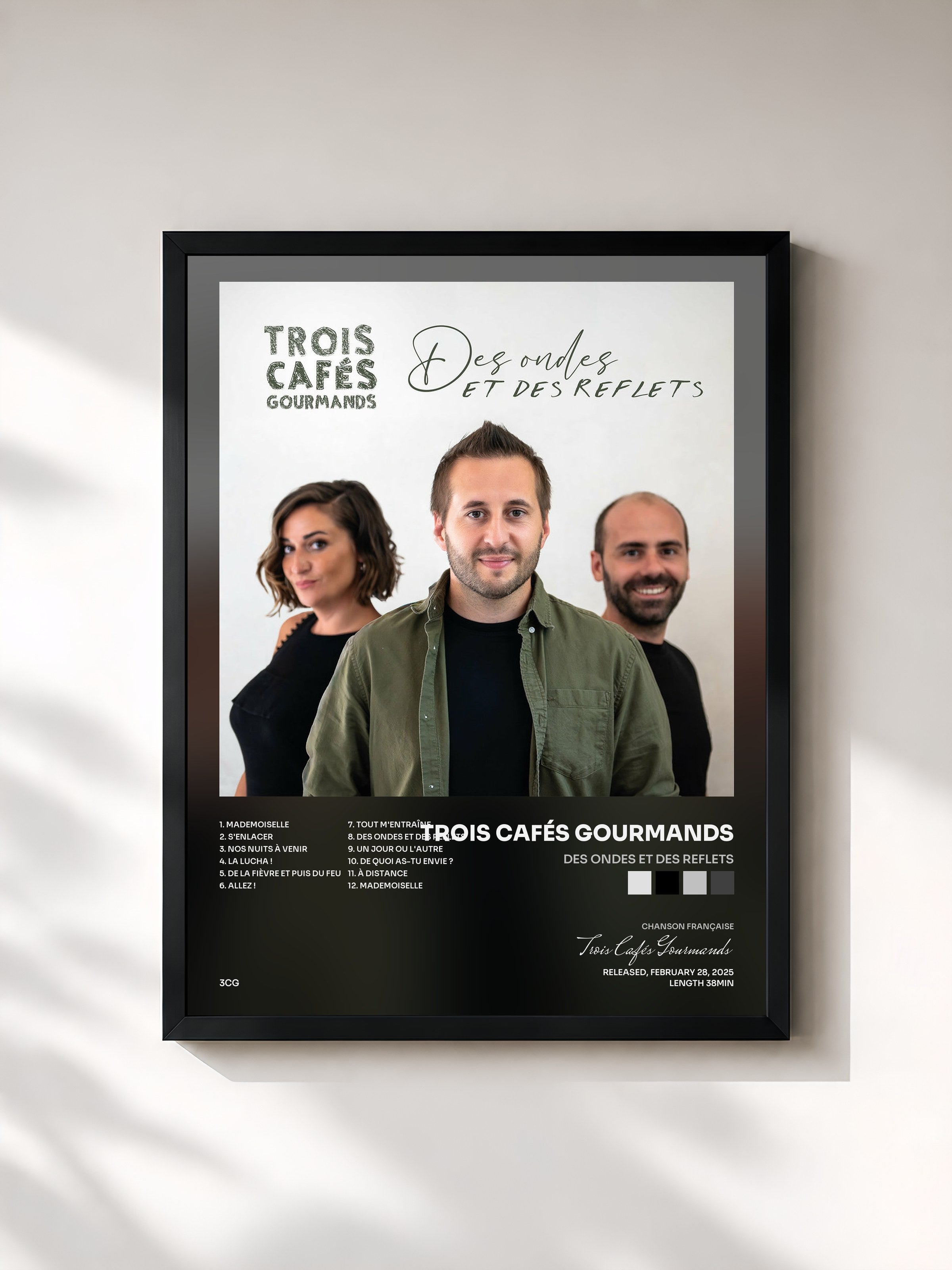 Trois Cafés Gourmands · Des ondes et des reflets