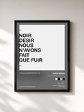 Noir Désir · Nous n'avons fait que fuir (Live)