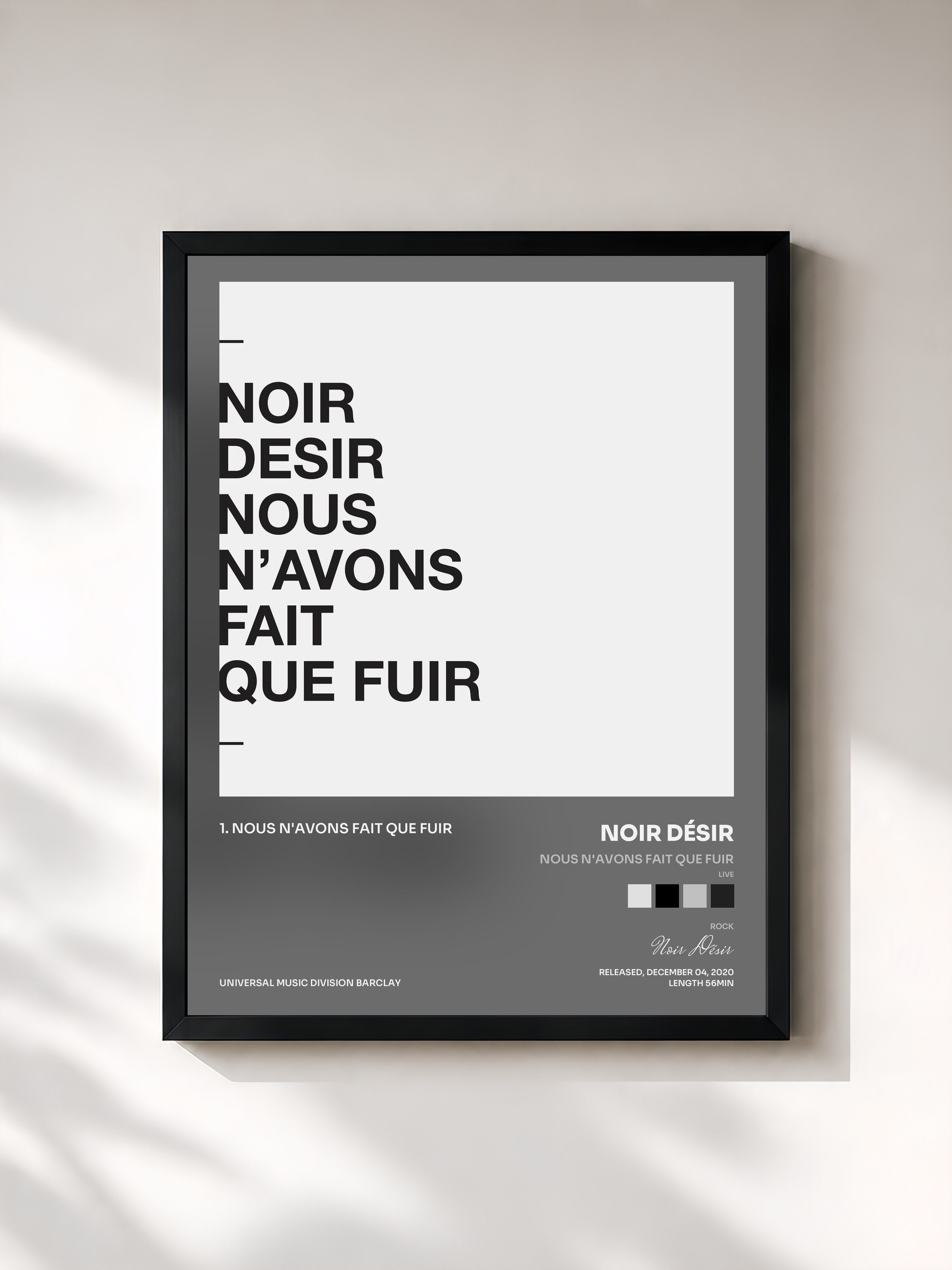 Noir Désir · Nous n'avons fait que fuir (Live)