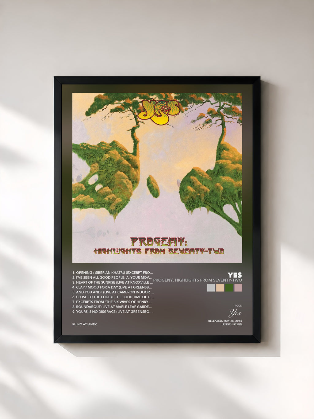 Yes · Progeny: Highlights from Seventy-Two