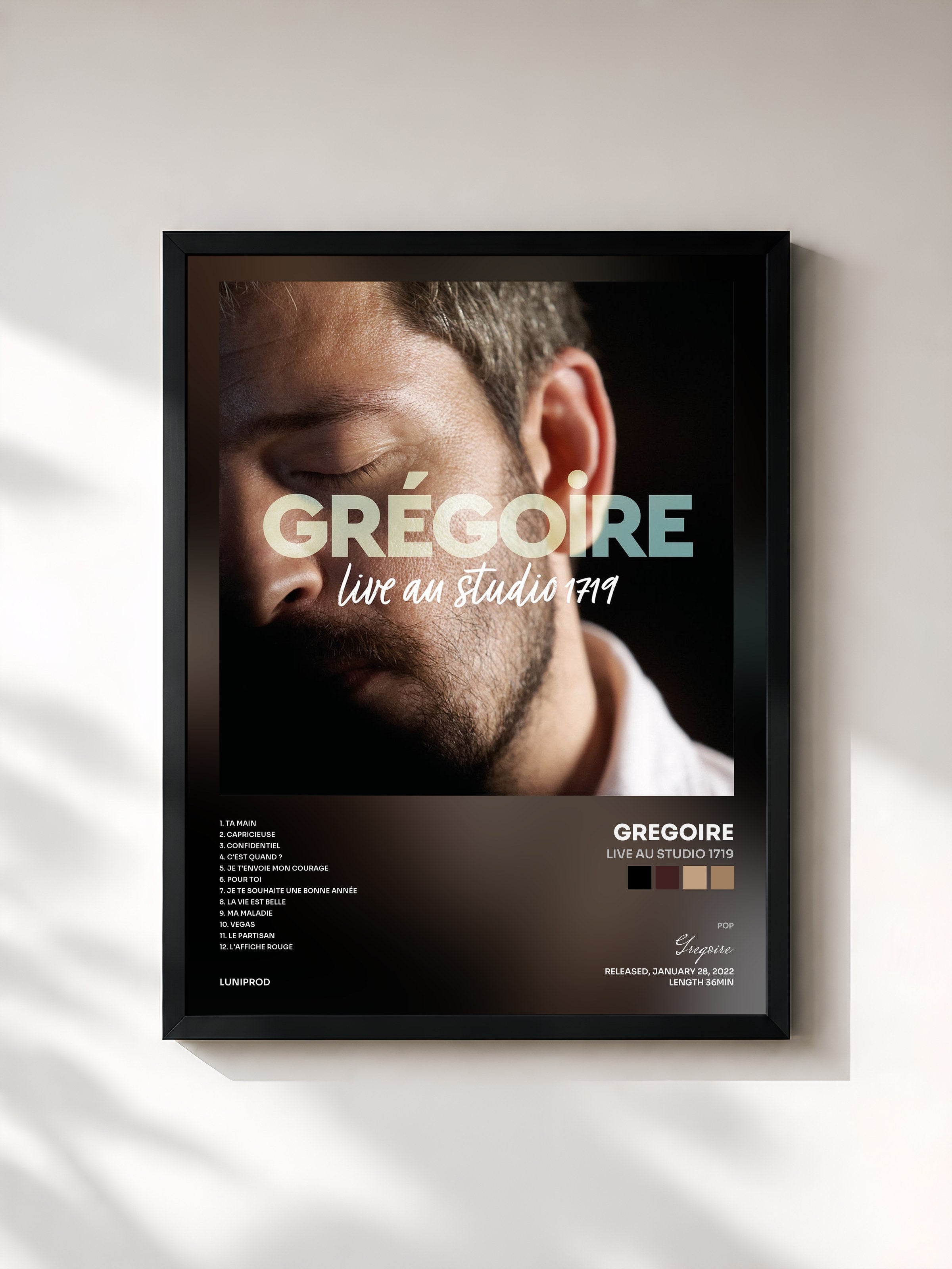 Gregoire · Live au studio 1719
