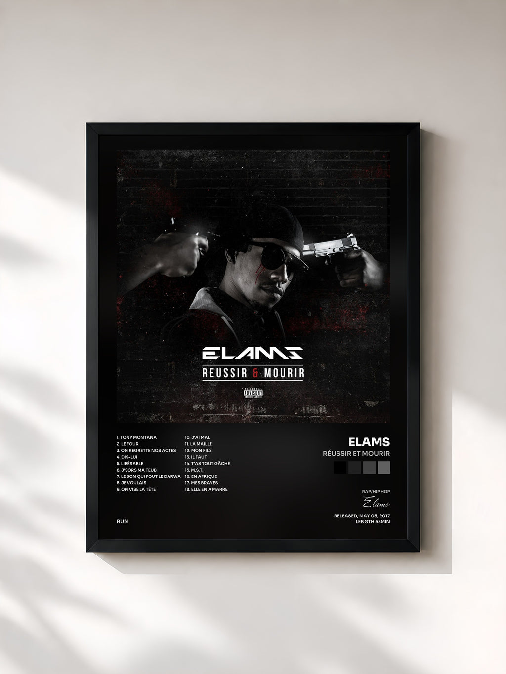 Elams · Réussir et mourir