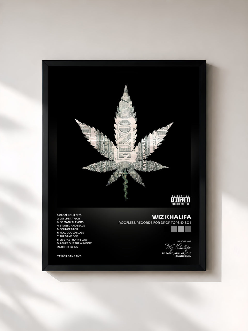 Wiz Khalifa · Roofless Records For Drop Tops: Disc 1