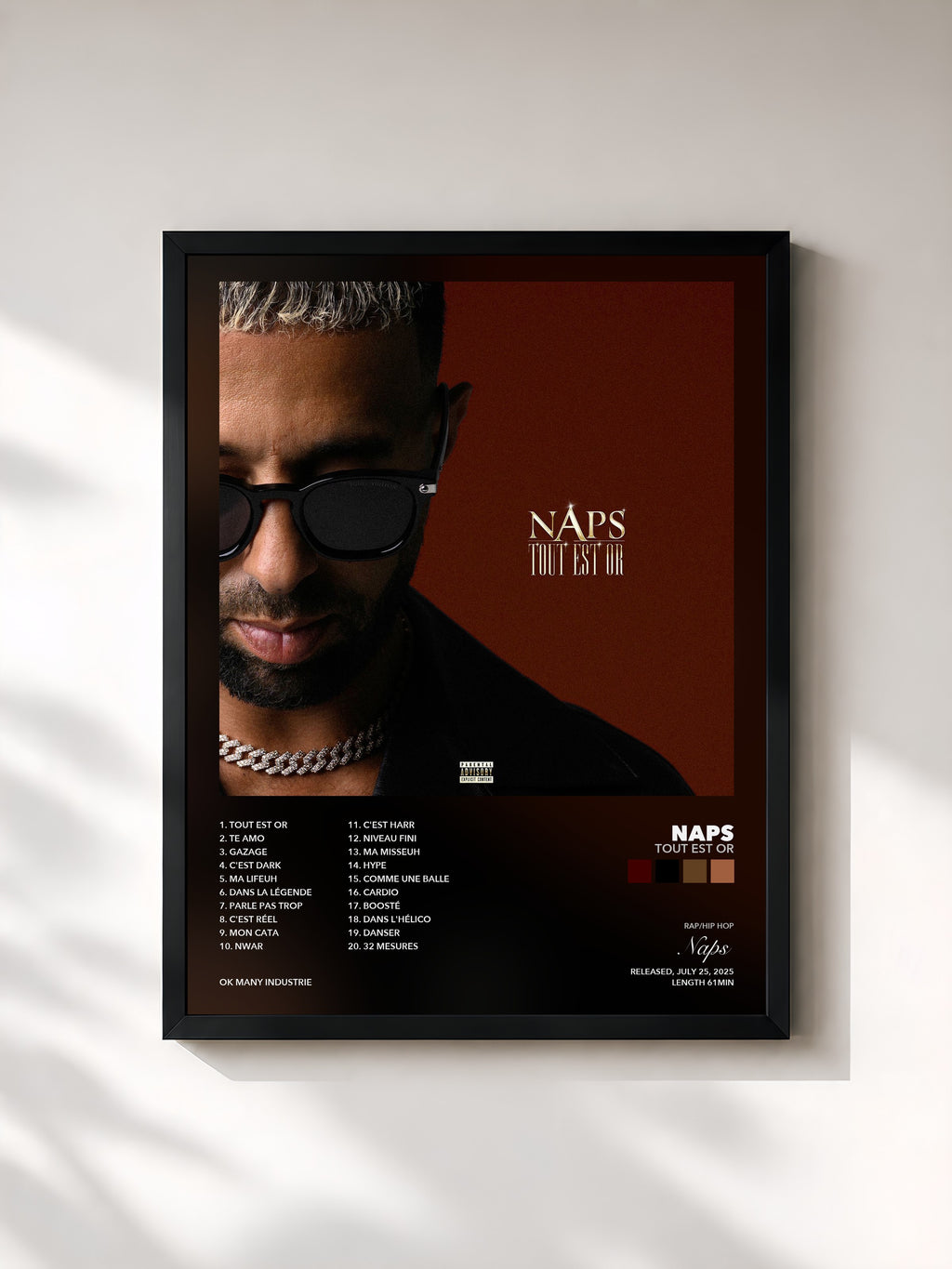 Naps – TOUT EST OR