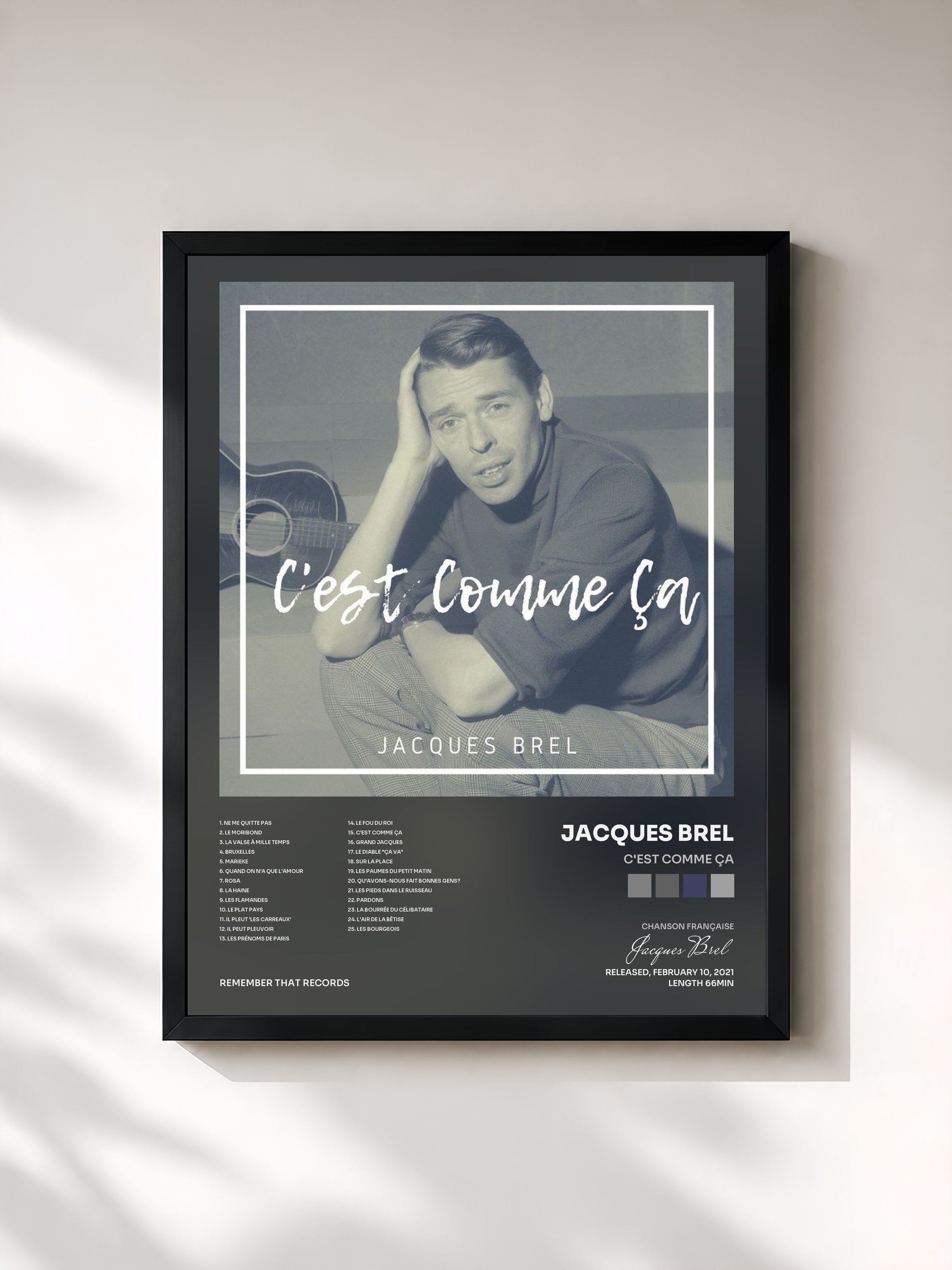 Jacques Brel · C'est Comme Ça