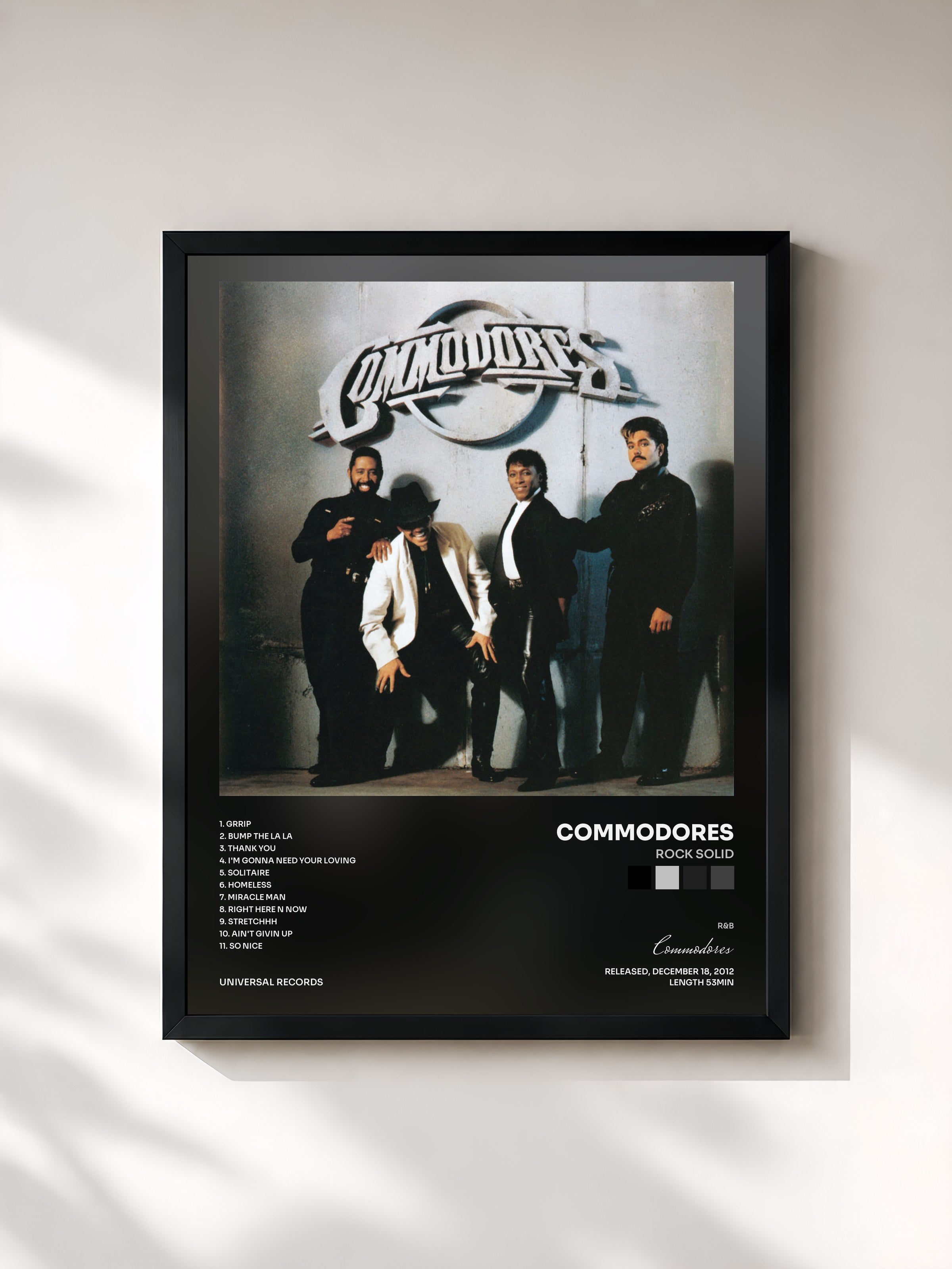 Commodores · Rock Solid
