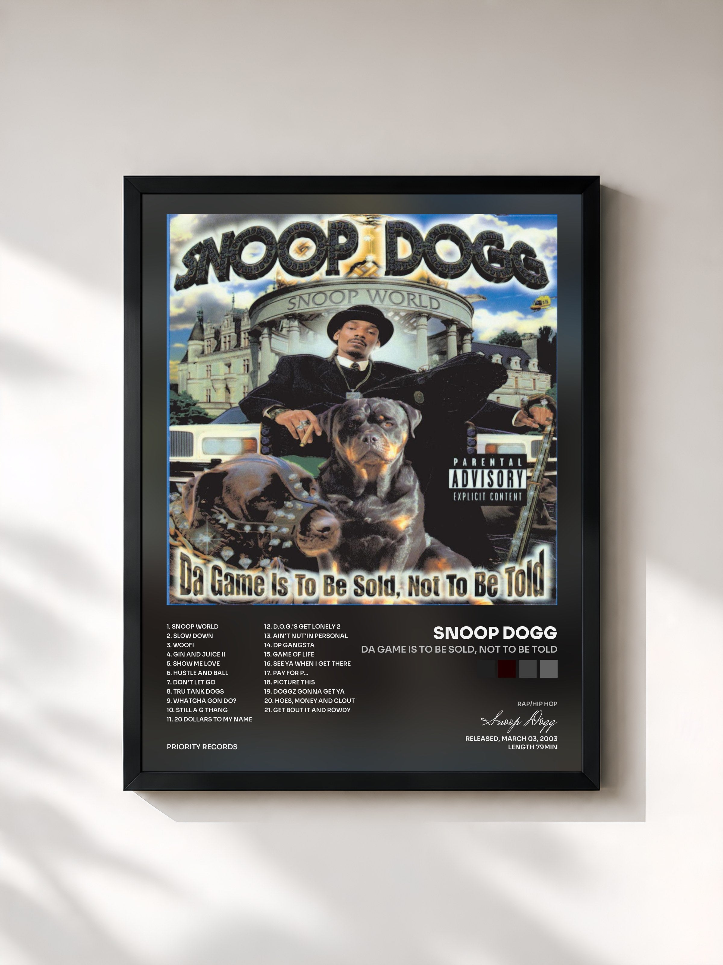 Snoop Dogg · Da Game Is To Be Sold, Not To Be Told