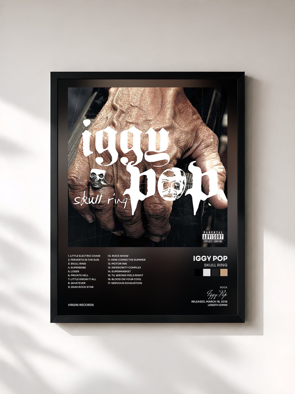 Iggy Pop · Skull Ring
