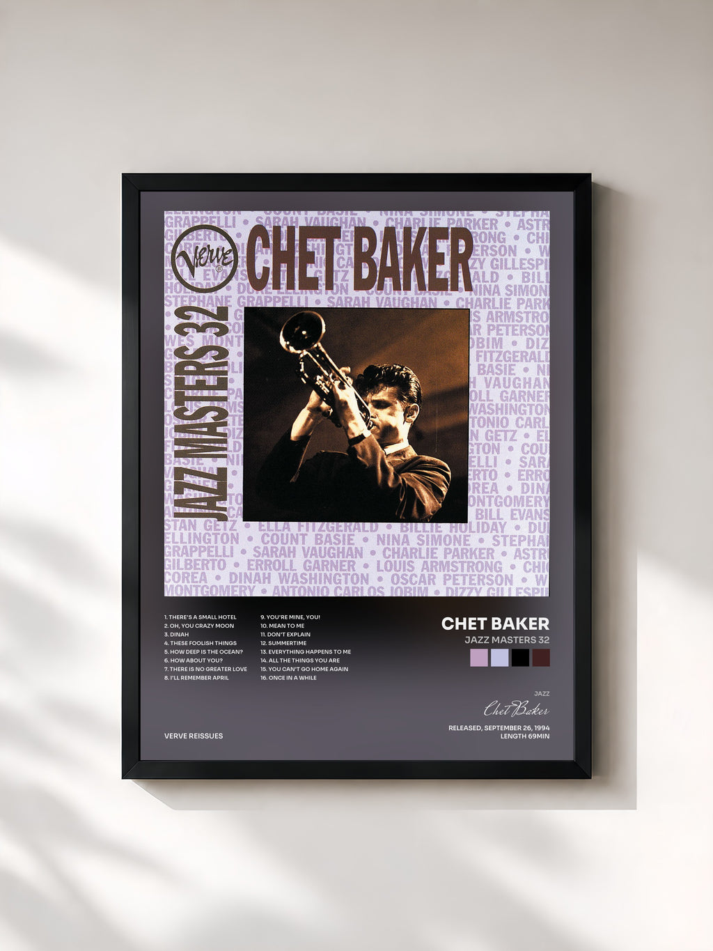Chet Baker · Jazz Masters 32
