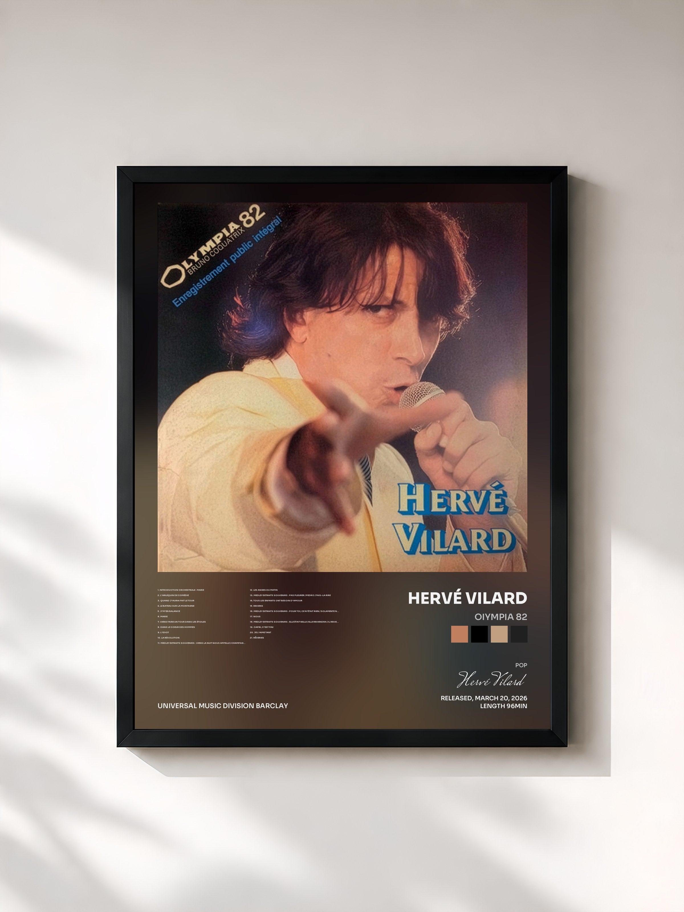Hervé Vilard · OIympia 82