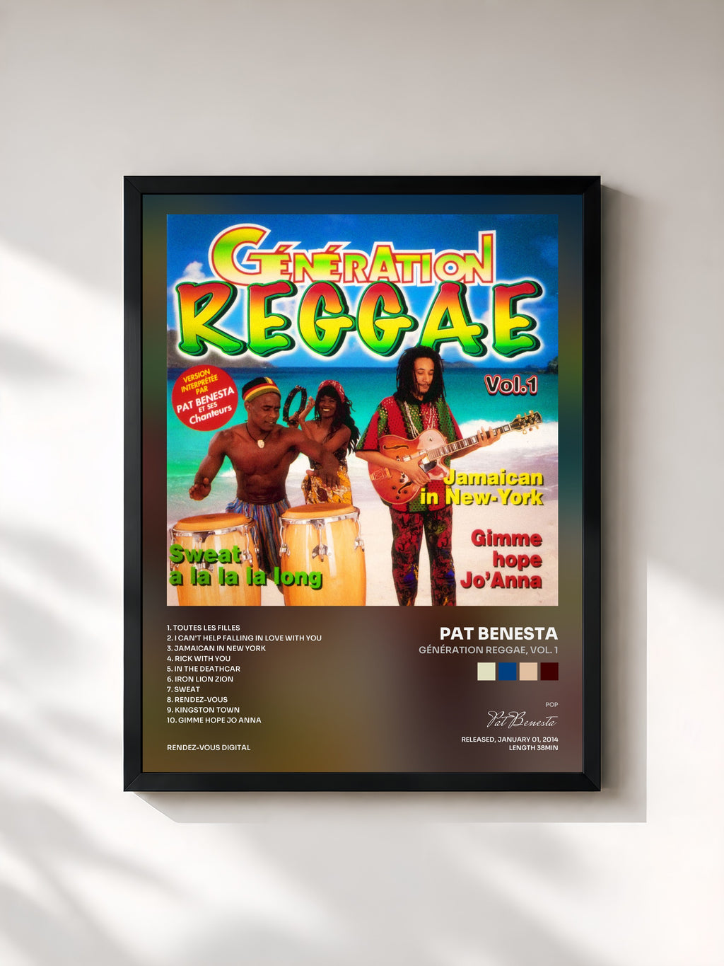 Pat Benesta · Génération Reggae, Vol. 1