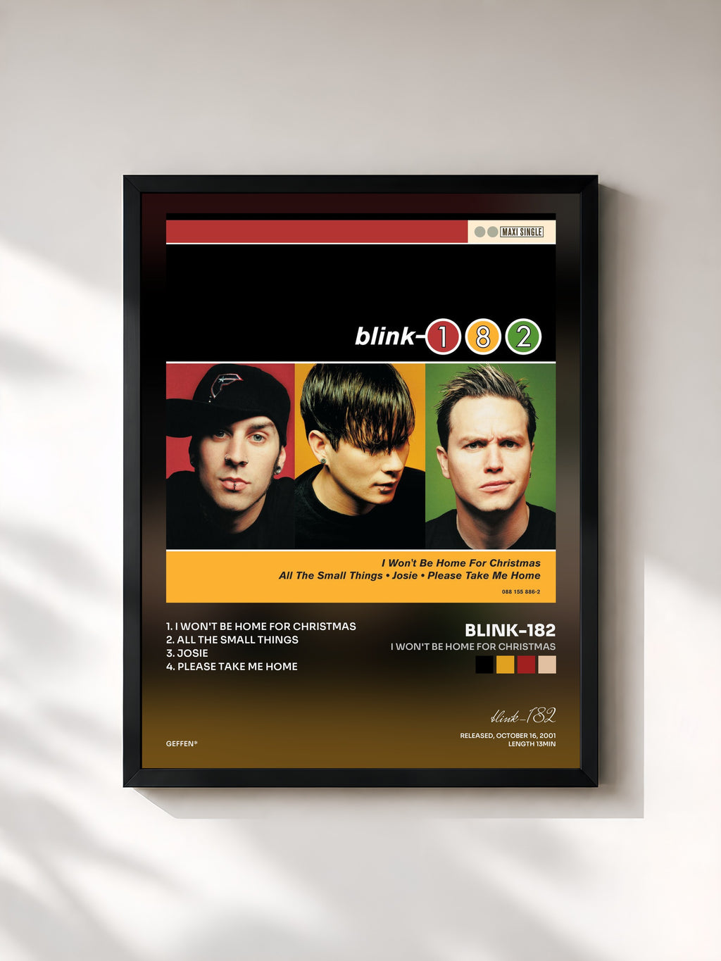 blink-182 · I Won't Be Home For Christmas