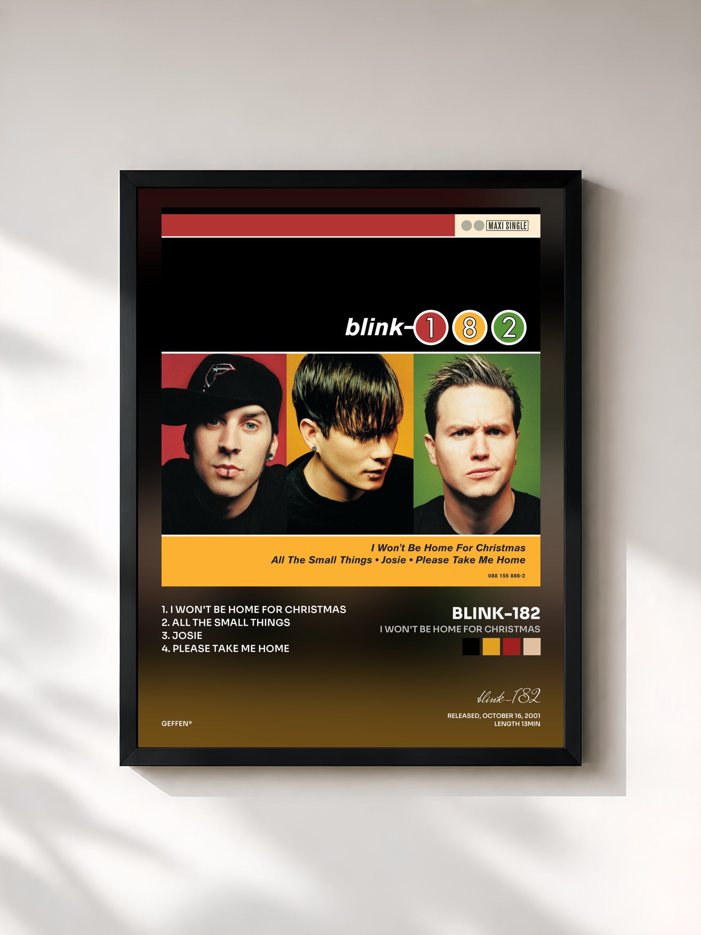 blink-182 · I Won't Be Home For Christmas