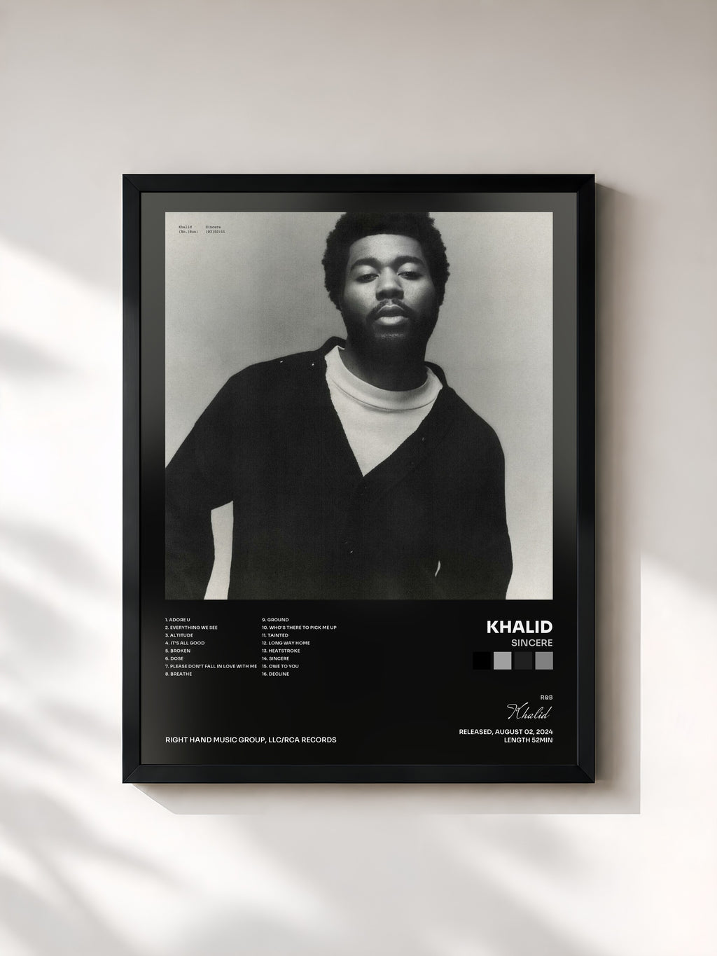 Khalid · Sincere