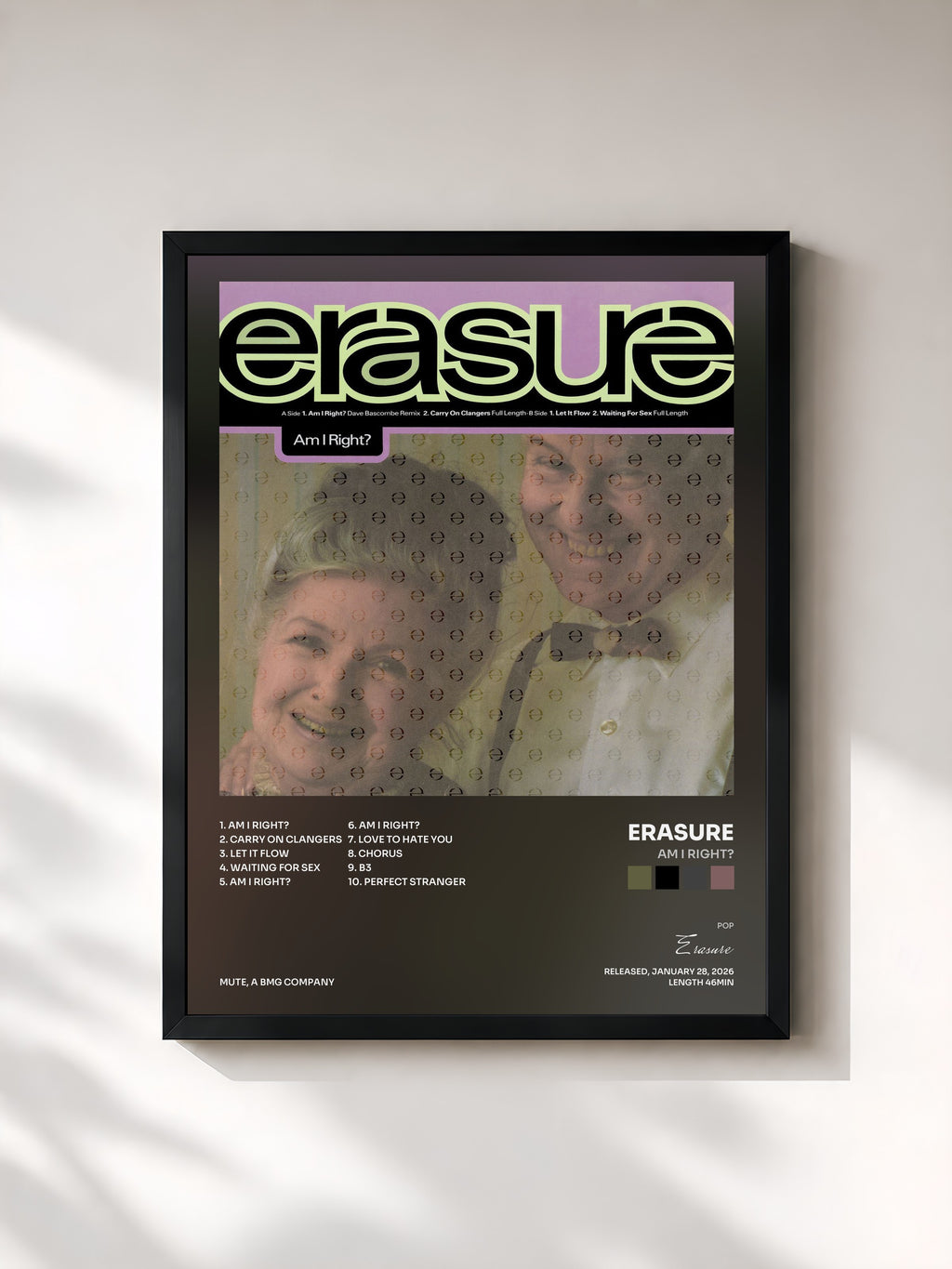 Erasure · Am I Right?