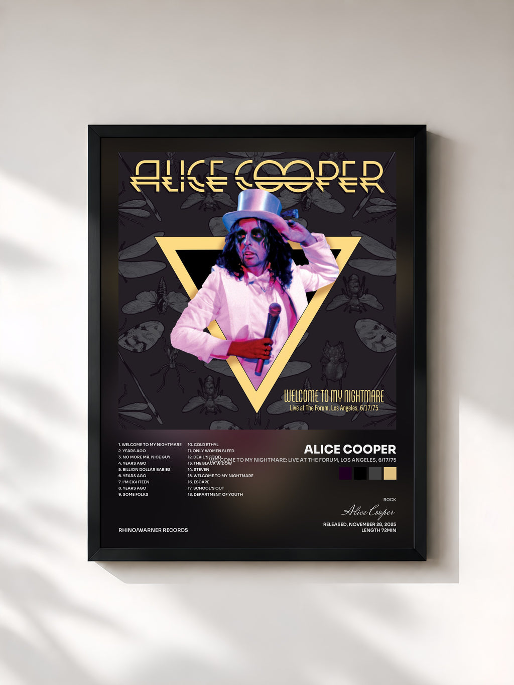 Alice Cooper · Welcome To My Nightmare: Live at The Forum, Los Angeles, 6/17/75