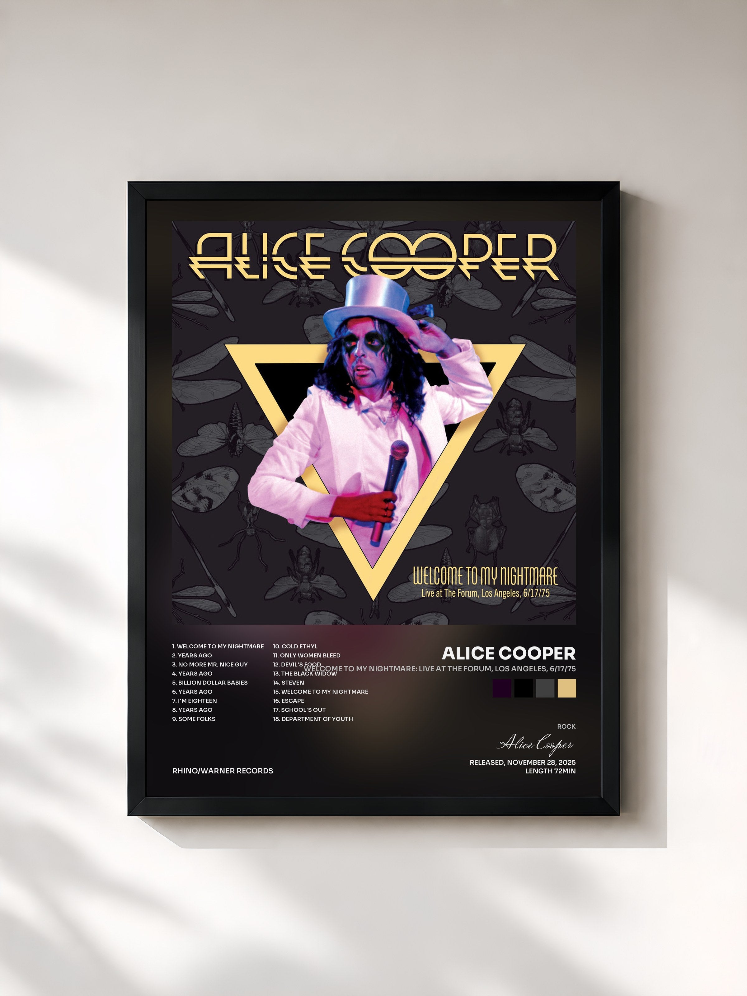Alice Cooper · Welcome To My Nightmare: Live at The Forum, Los Angeles, 6/17/75