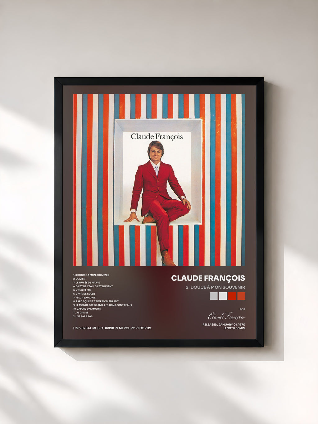 Claude François · Si douce à mon souvenir