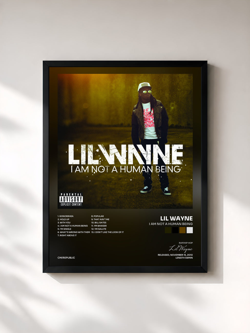 Lil Wayne · I Am Not A Human Being