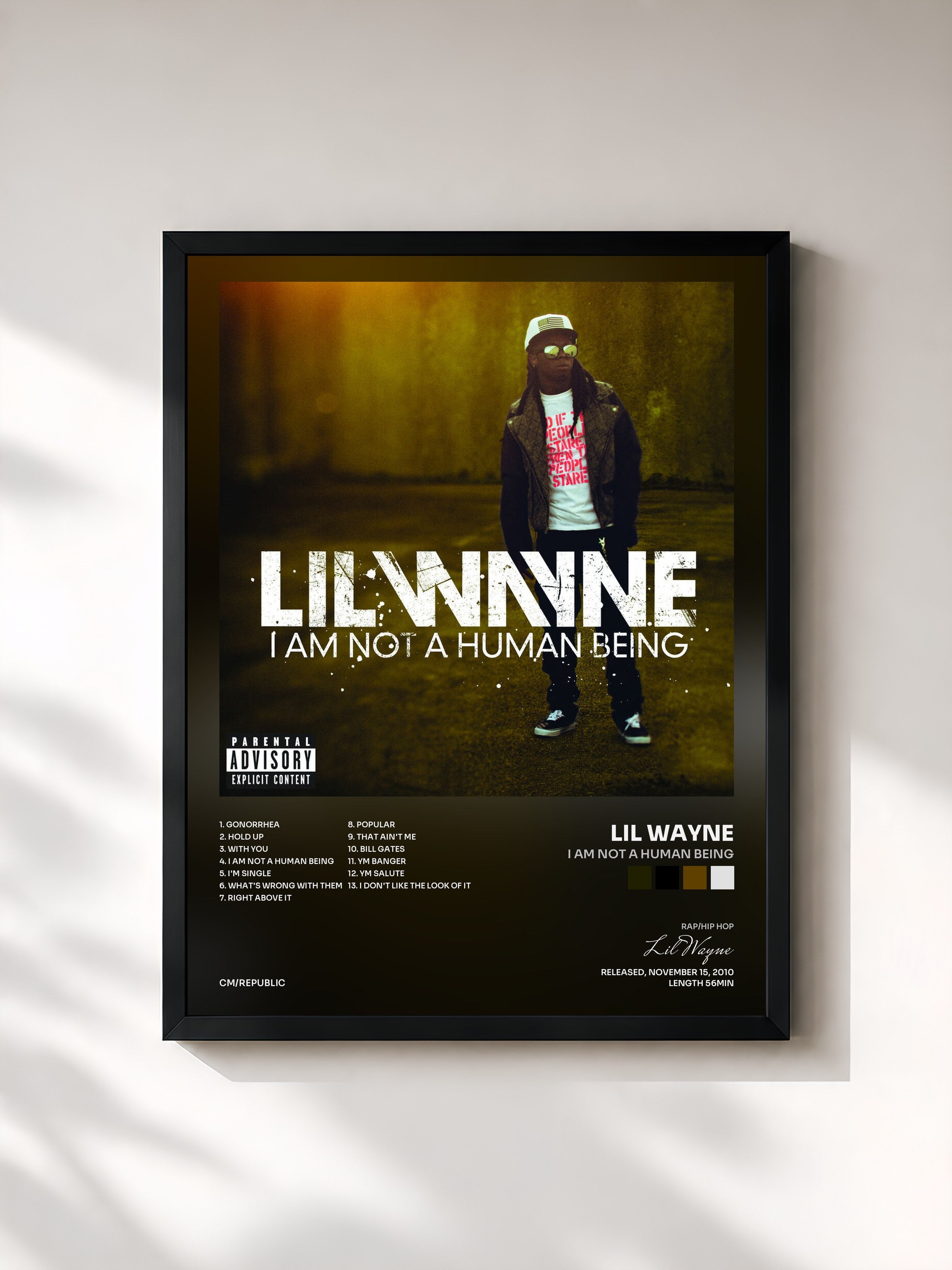 Lil Wayne · I Am Not A Human Being