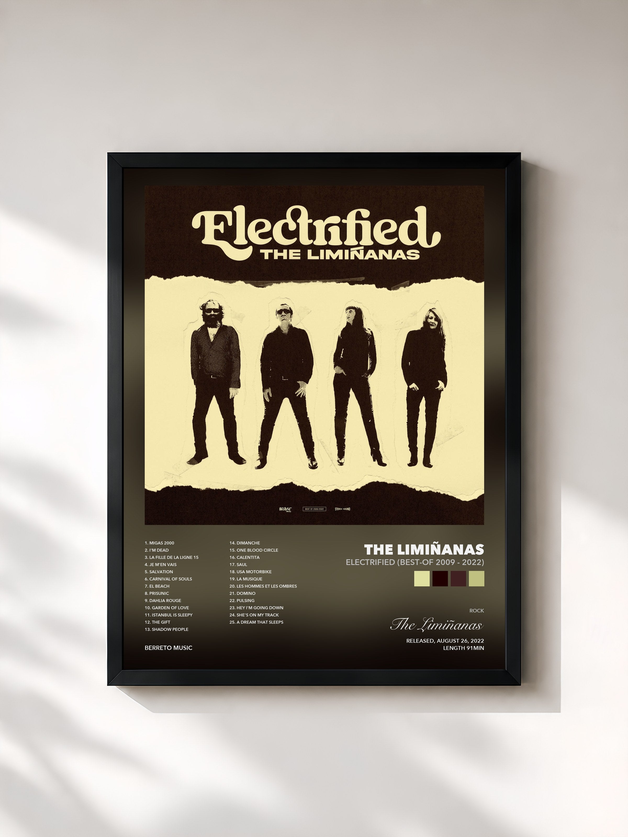 The Limiñanas · Electrified (Best-of 2009 - 2022)