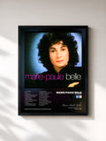 Tableau de l'album CD Story de Marie-Paule Belle, imprimé et encadré en France