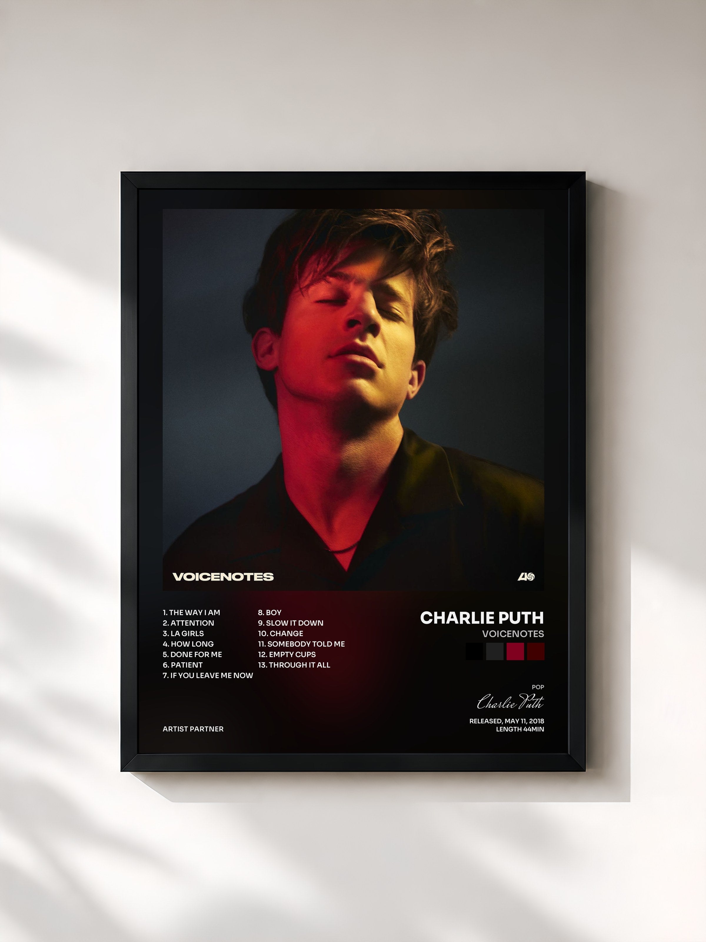Charlie Puth · Voicenotes
