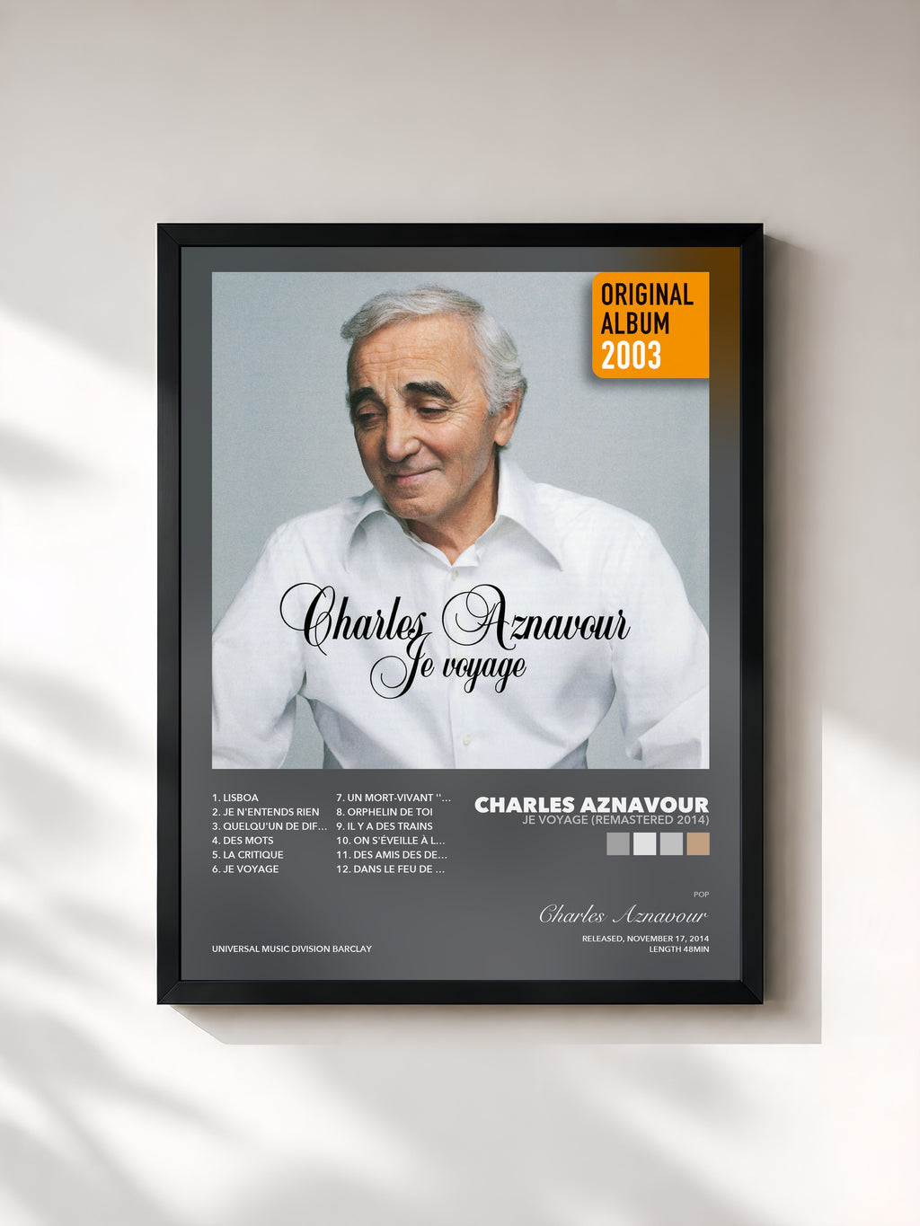 Charles Aznavour – Je voyage (Remastered 2014)