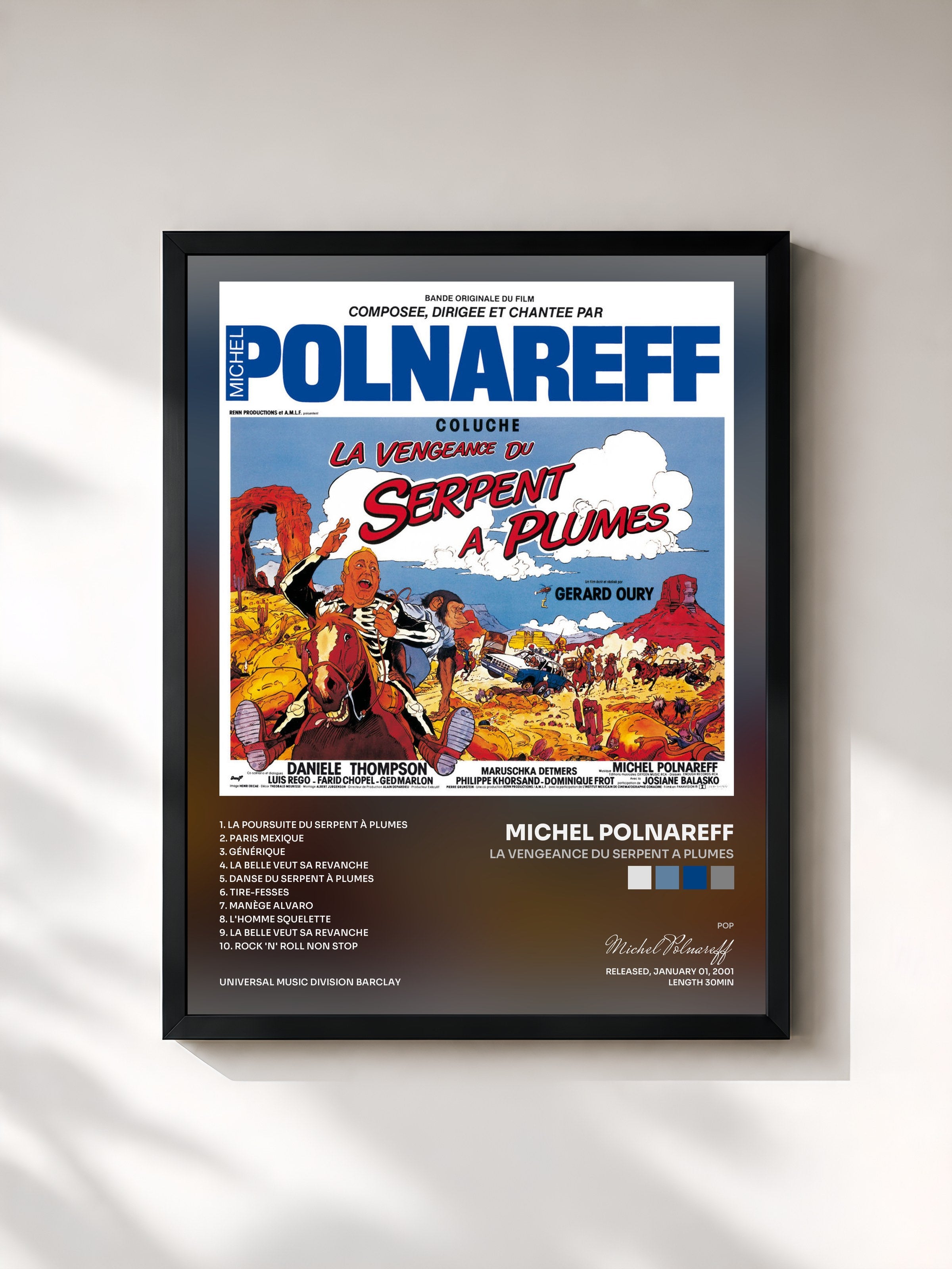 Michel Polnareff · La Vengeance Du Serpent A Plumes