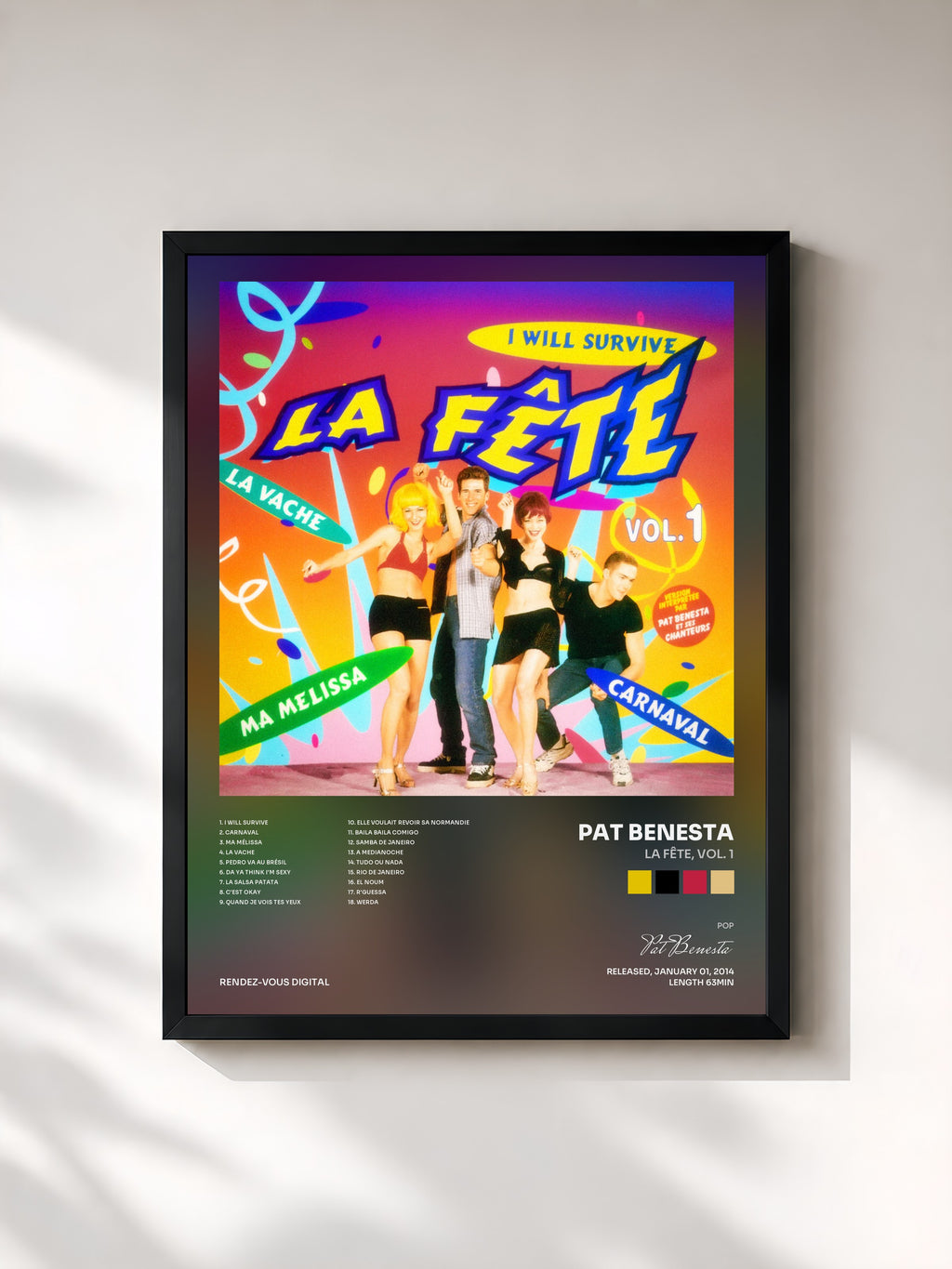 Pat Benesta · La fête, Vol. 1