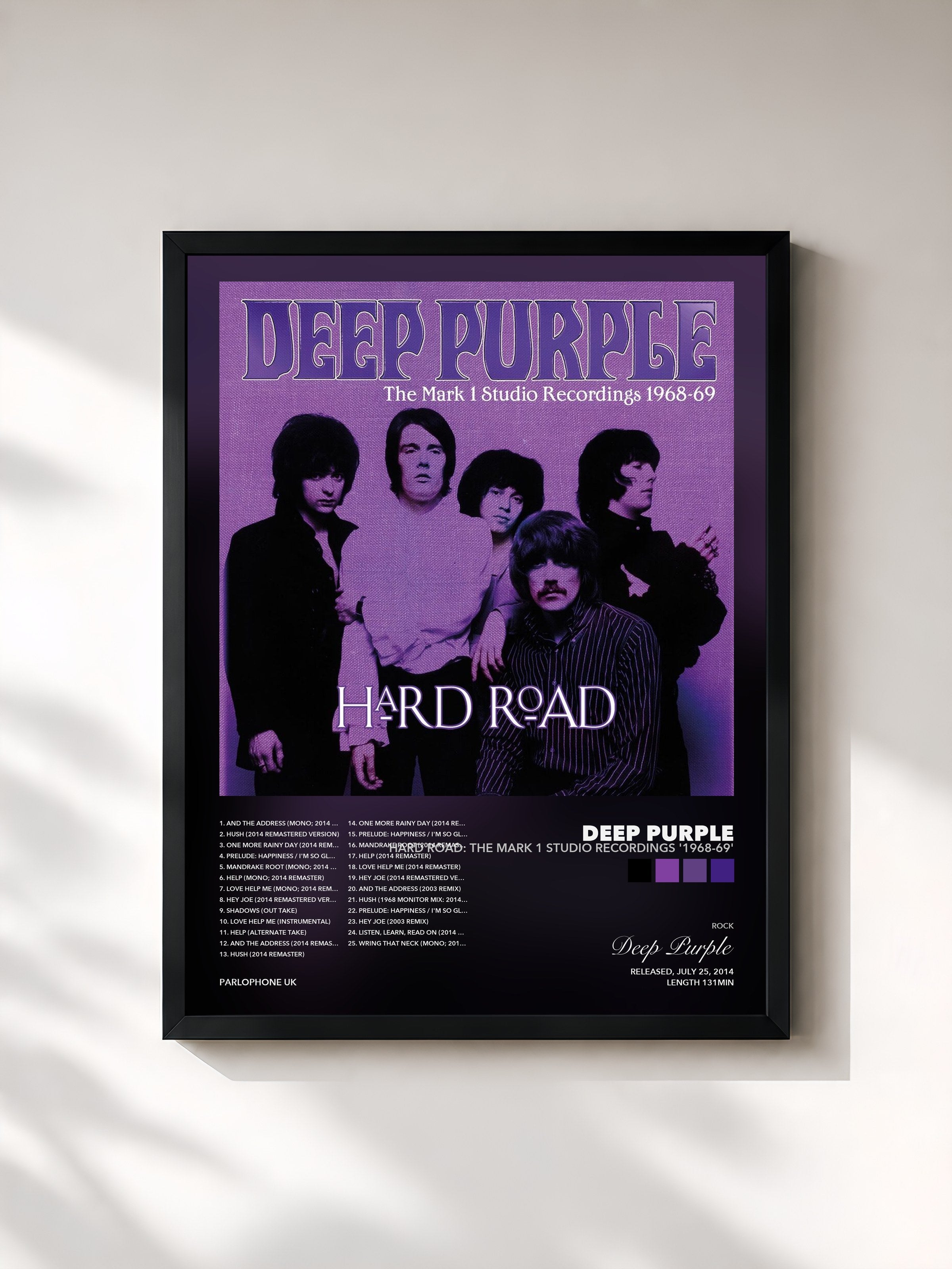 Deep Purple – Hard Road: The Mark 1 Studio Recordings '1968-69'