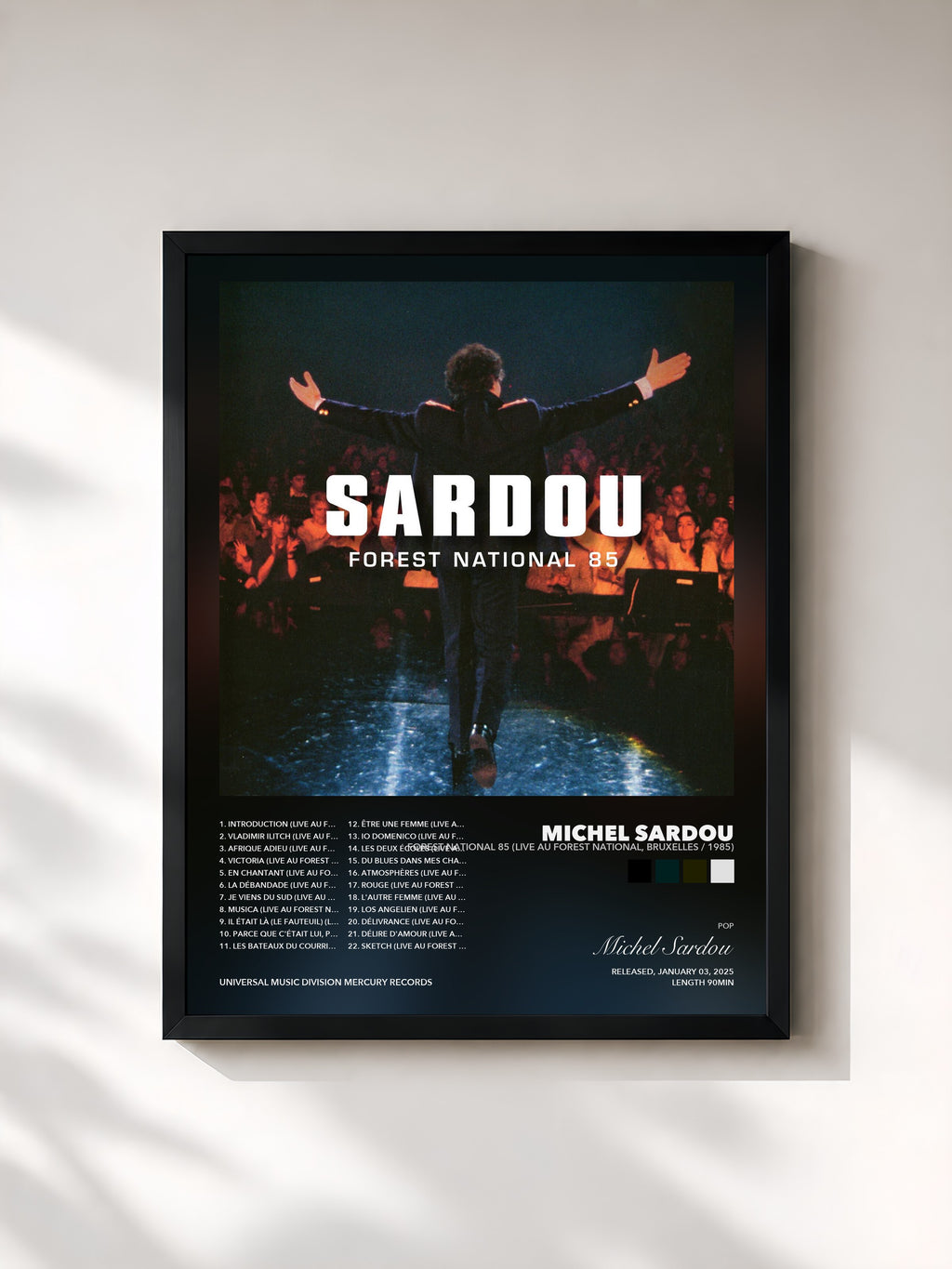 Michel Sardou · Forest National 85 (Live au Forest National, Bruxelles / 1985)