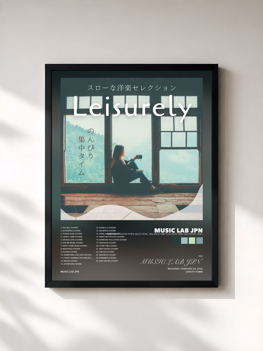 MUSIC LAB JPN · Leisurely - Slow POPS Selection - Relaxed and focused time (Acoustic Ver.)