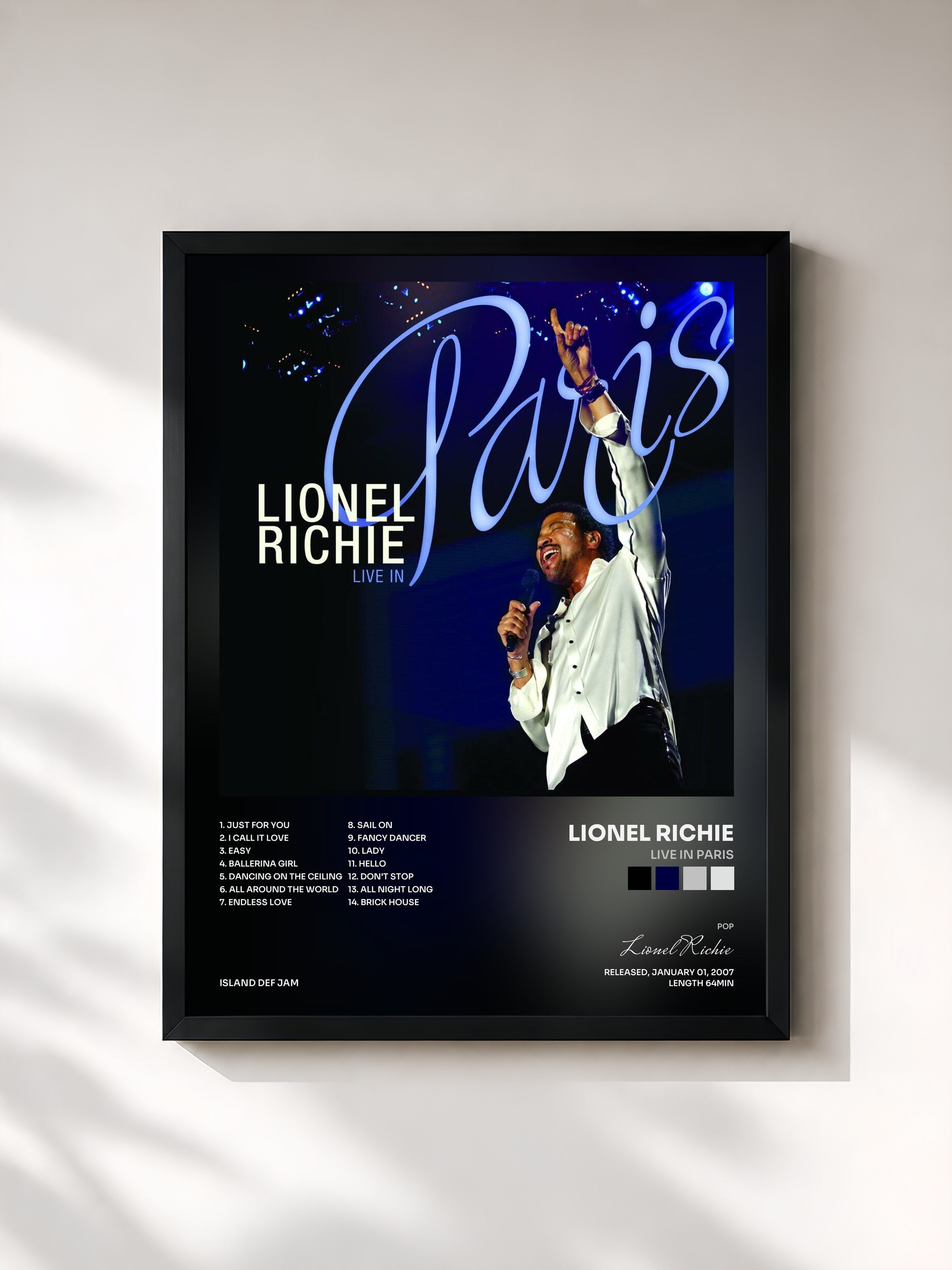 Lionel Richie · Live In Paris