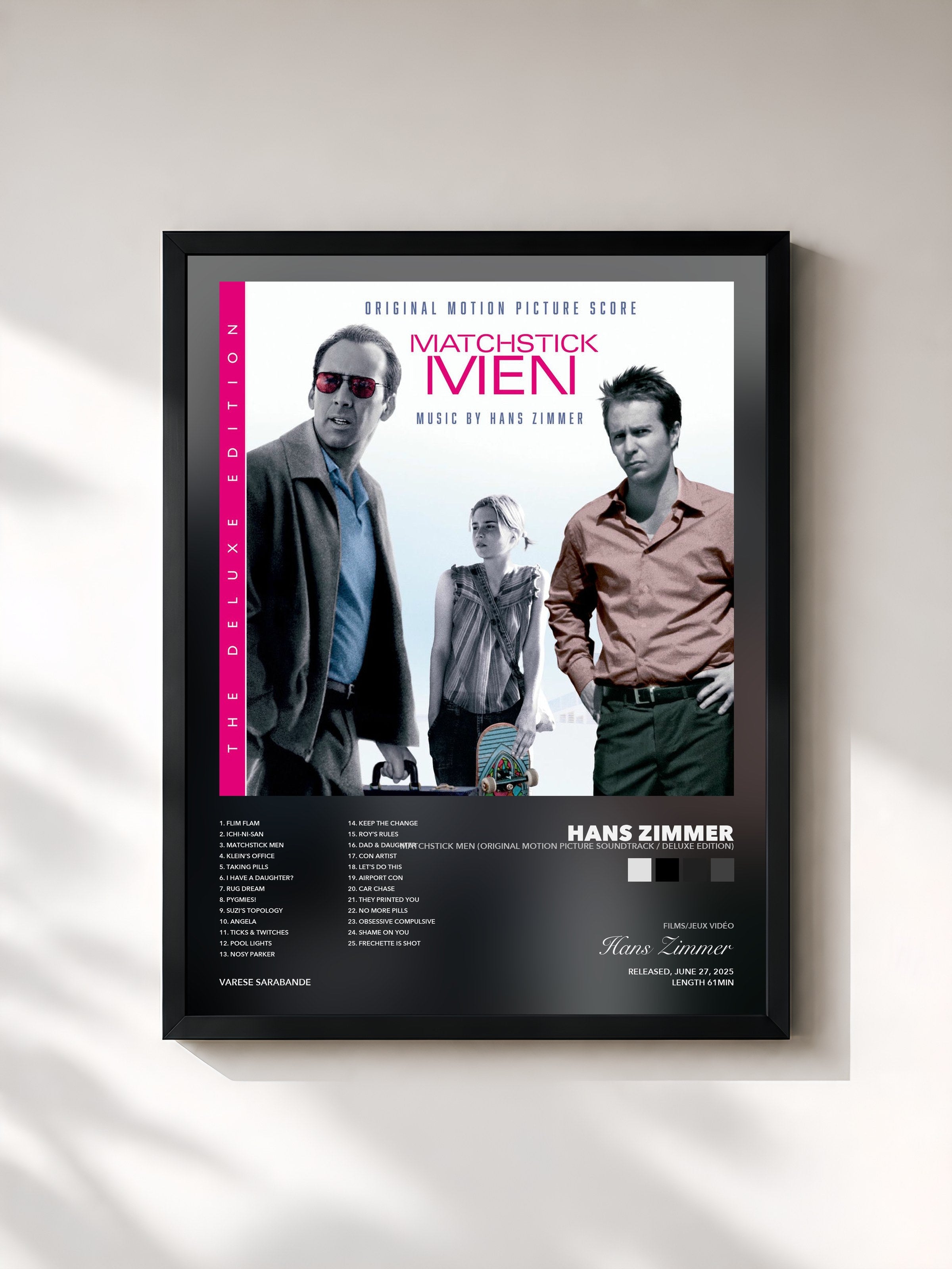 Hans Zimmer · Matchstick Men (Original Motion Picture Soundtrack / Deluxe Edition)