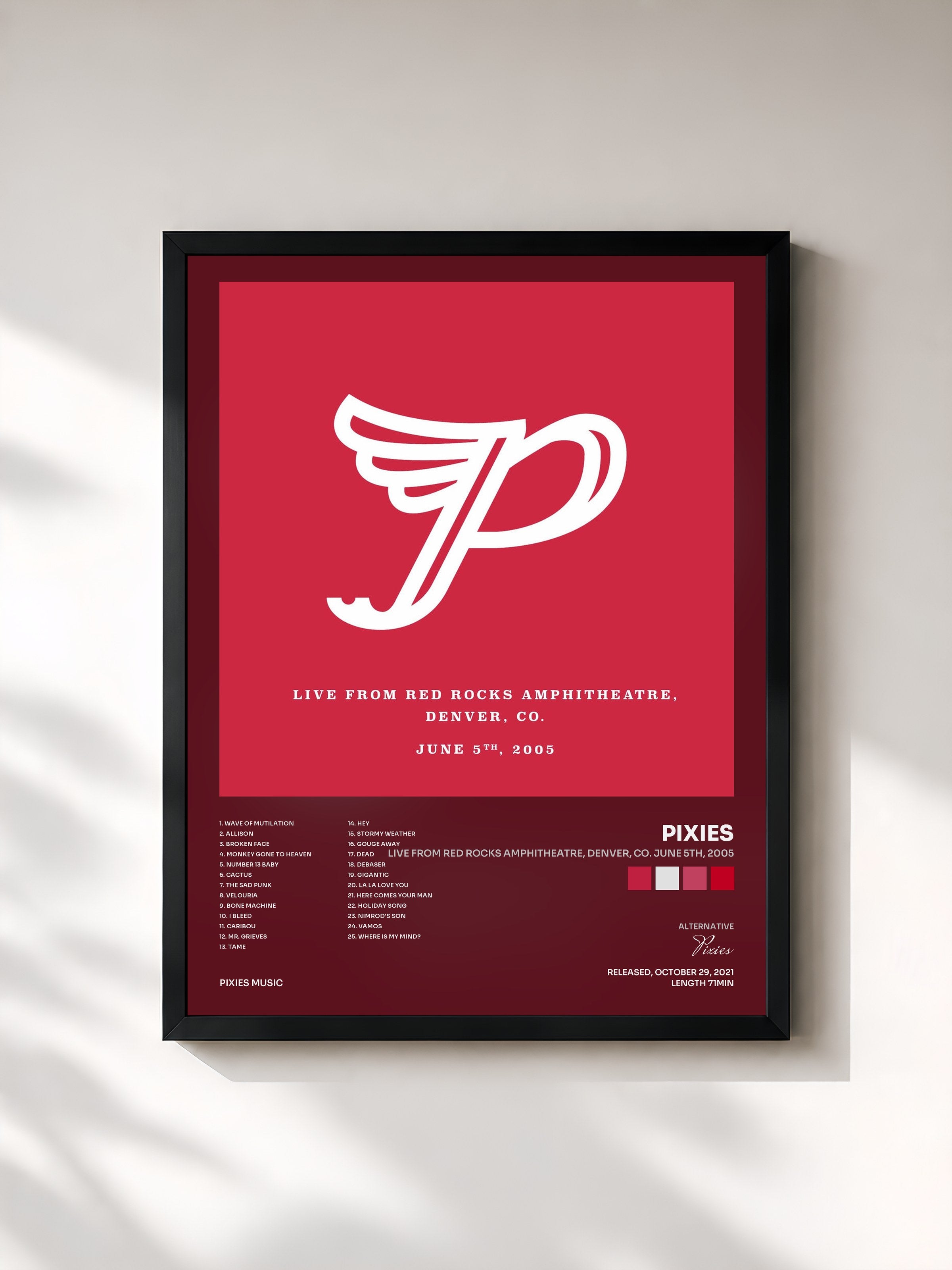 Pixies · Live from Red Rocks Amphitheatre, Denver, CO. June 5th, 2005