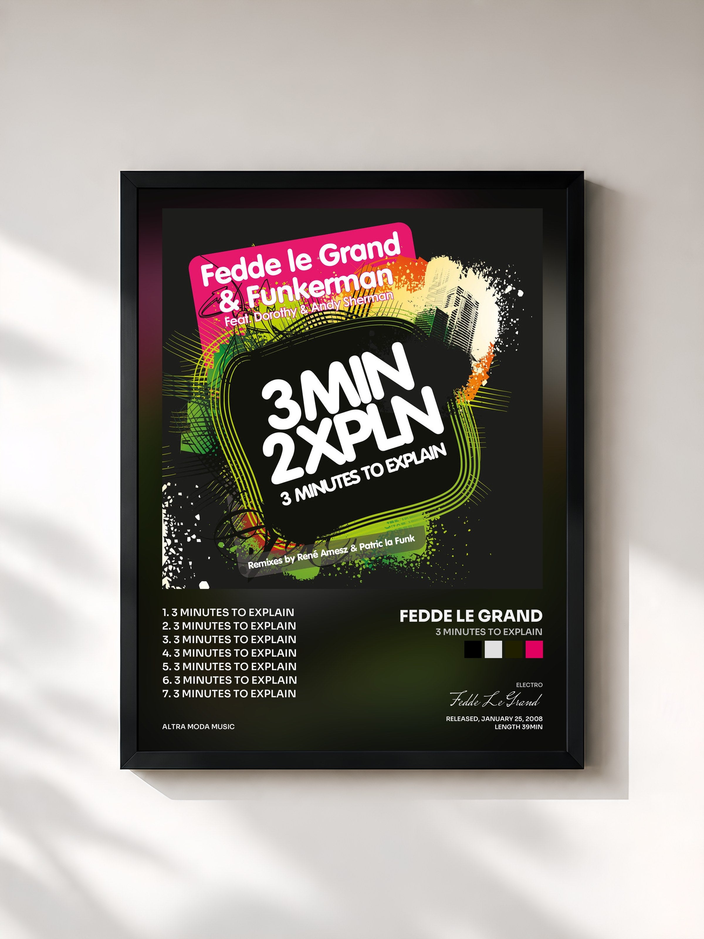 Fedde Le Grand · 3 Minutes To Explain