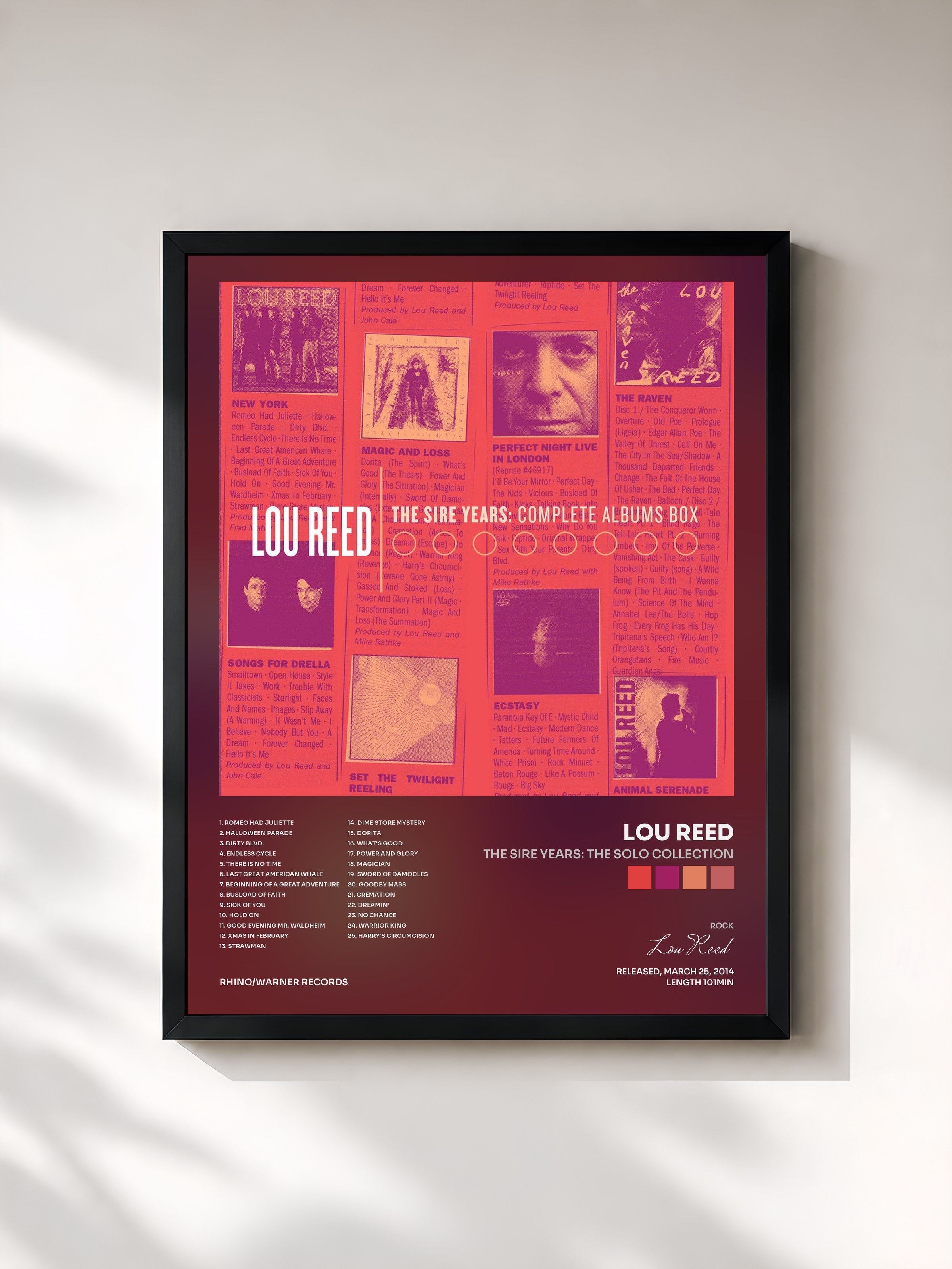 Lou Reed · The Sire Years: The Solo Collection