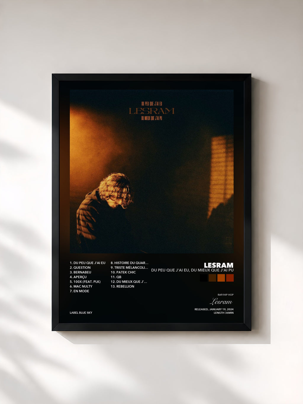Lesram – Du peu que j'ai eu, Du mieux que j'ai pu