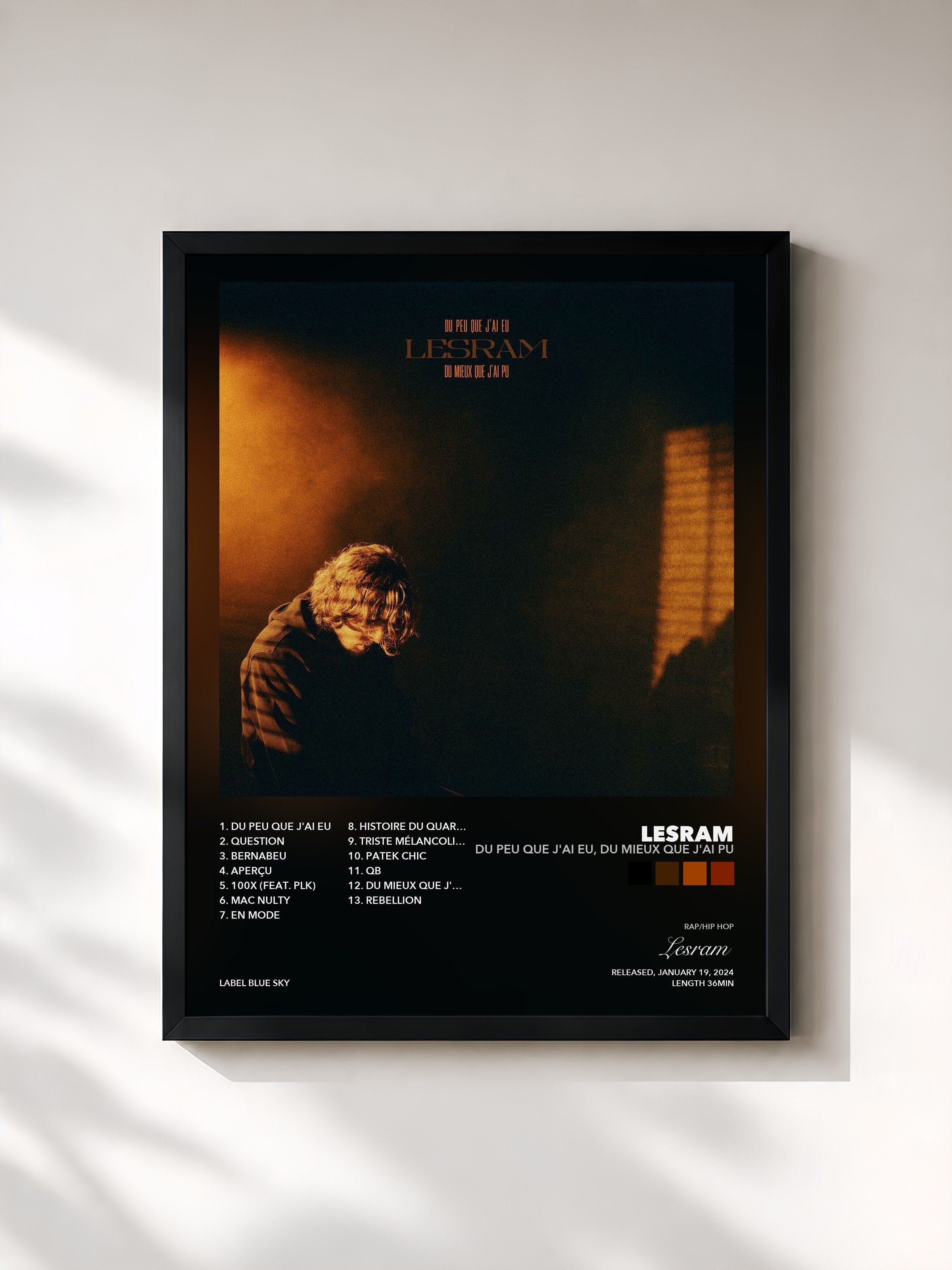 Lesram – Du peu que j'ai eu, Du mieux que j'ai pu