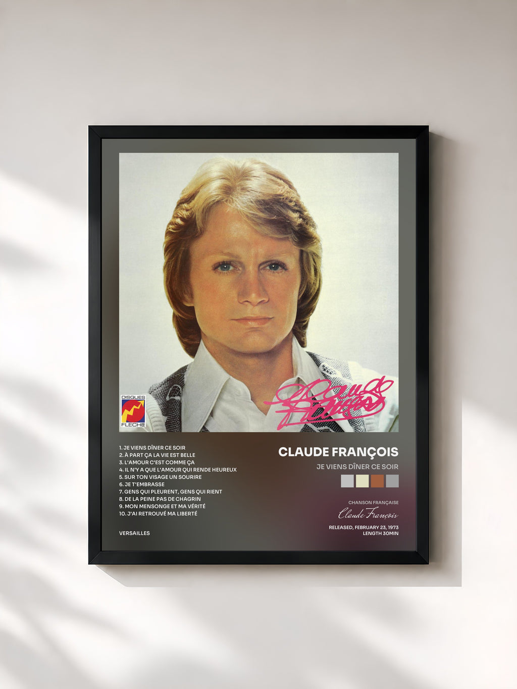 Claude François · Je viens dîner ce soir