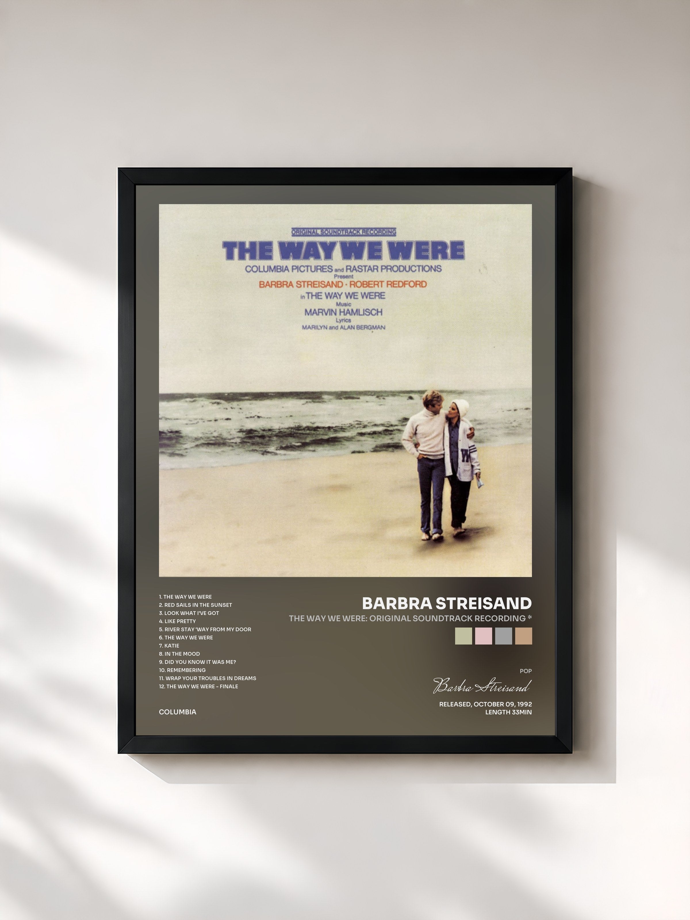 Barbra Streisand · THE WAY WE WERE: Original Soundtrack Recording *