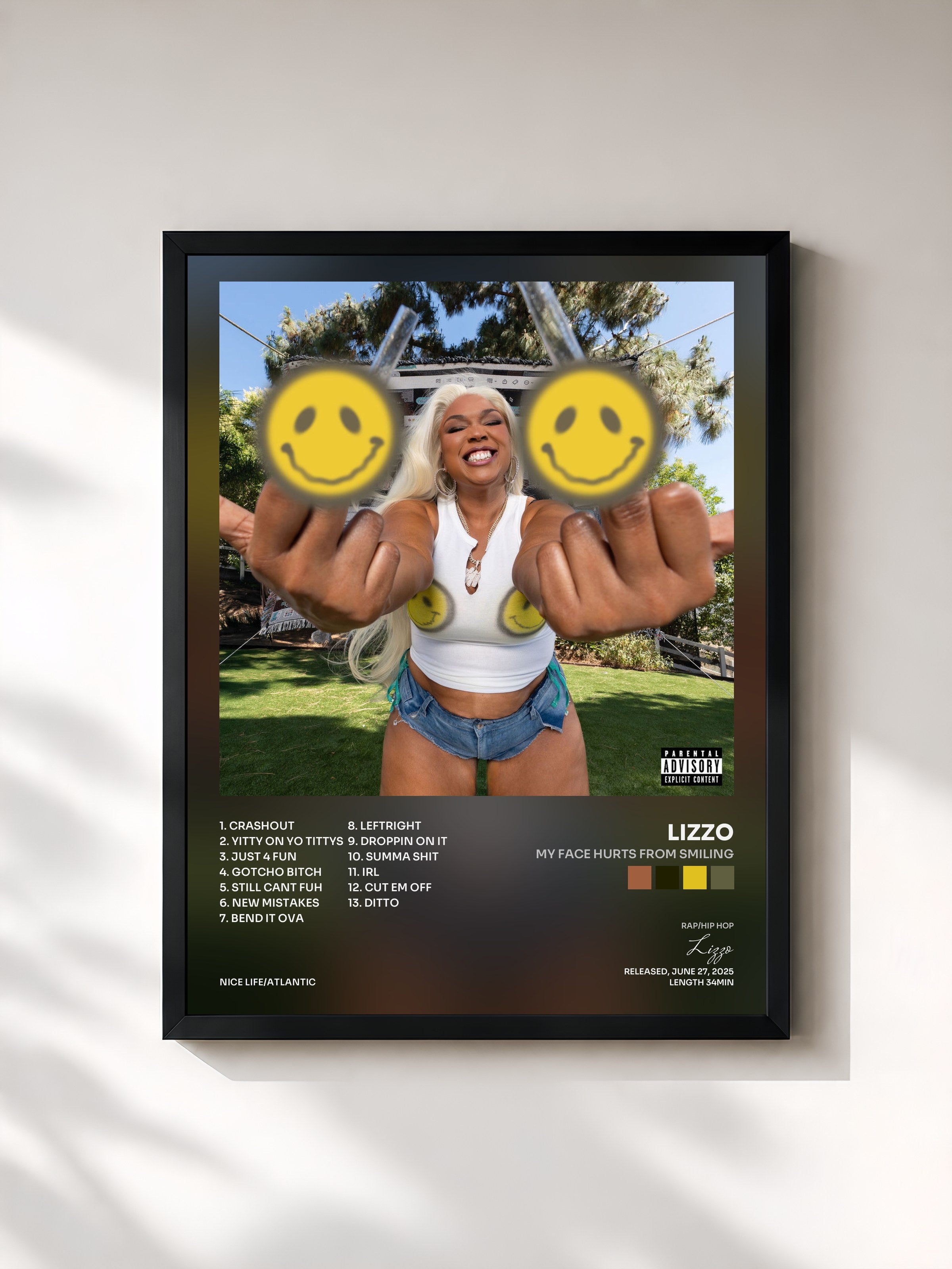 Lizzo · MY FACE HURTS FROM SMILING